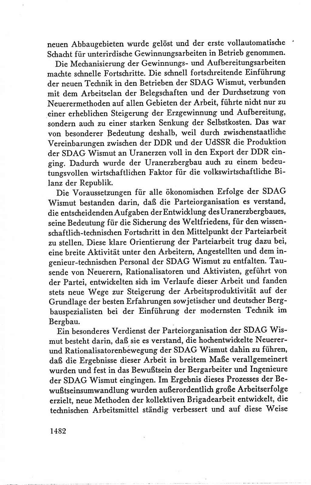 Protokoll der Verhandlungen des Ⅴ. Parteitages der Sozialistischen Einheitspartei Deutschlands (SED) [Deutsche Demokratische Republik (DDR)] 1958, Seite 1482