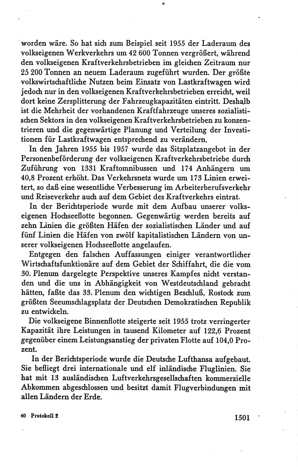 Protokoll der Verhandlungen des Ⅴ. Parteitages der Sozialistischen Einheitspartei Deutschlands (SED) [Deutsche Demokratische Republik (DDR)] 1958, Seite 1501