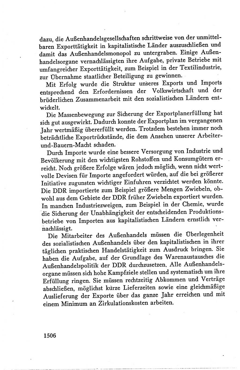 Protokoll der Verhandlungen des Ⅴ. Parteitages der Sozialistischen Einheitspartei Deutschlands (SED) [Deutsche Demokratische Republik (DDR)] 1958, Seite 1506