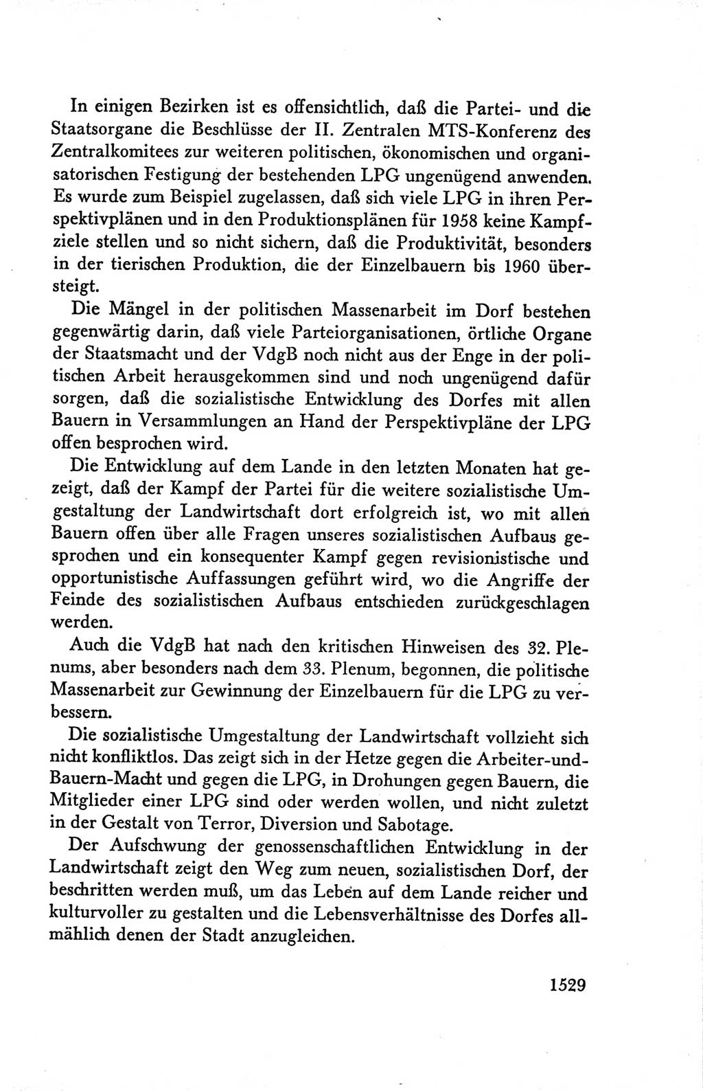 Protokoll der Verhandlungen des Ⅴ. Parteitages der Sozialistischen Einheitspartei Deutschlands (SED) [Deutsche Demokratische Republik (DDR)] 1958, Seite 1529