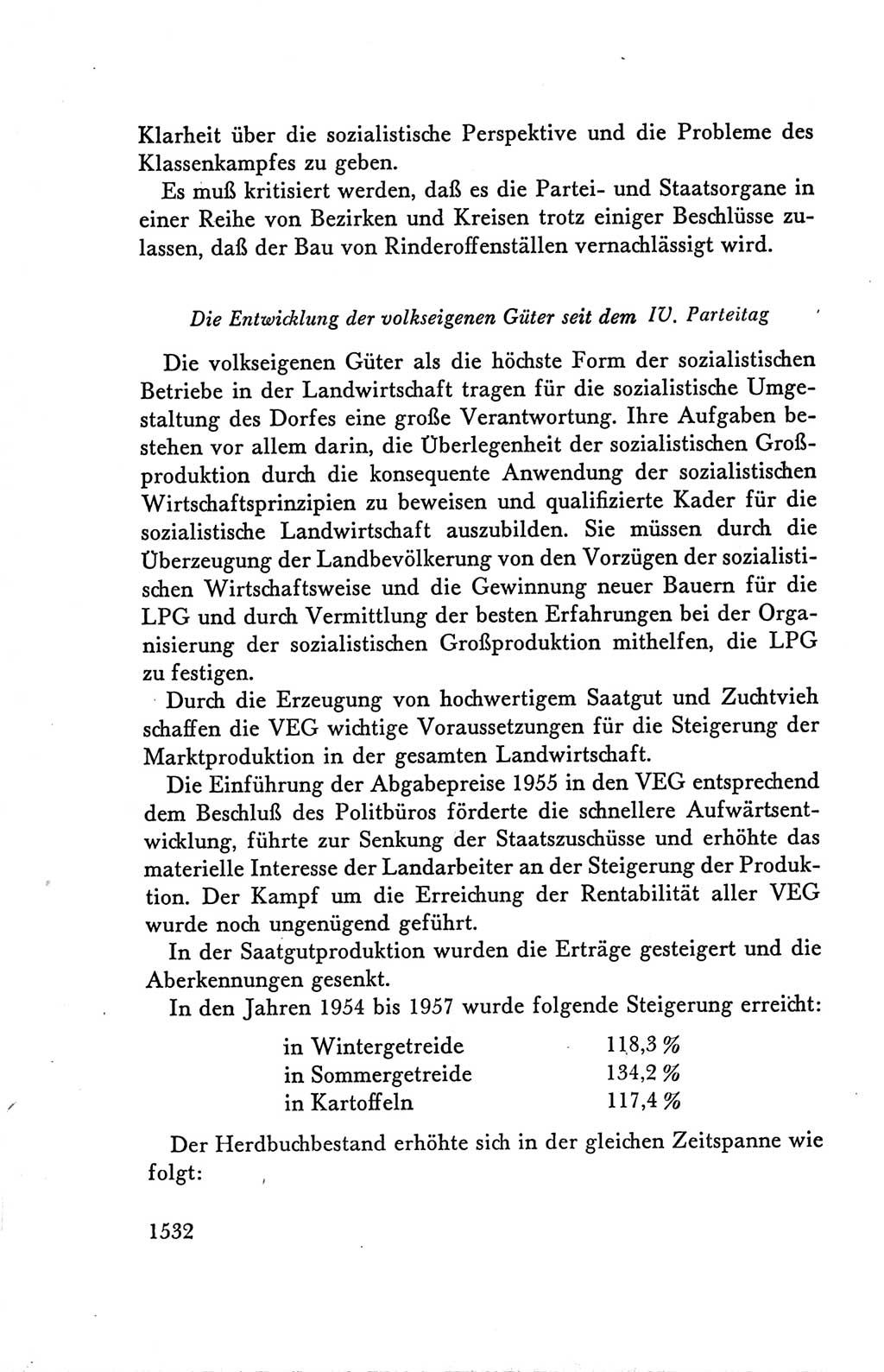 Protokoll der Verhandlungen des Ⅴ. Parteitages der Sozialistischen Einheitspartei Deutschlands (SED) [Deutsche Demokratische Republik (DDR)] 1958, Seite 1532