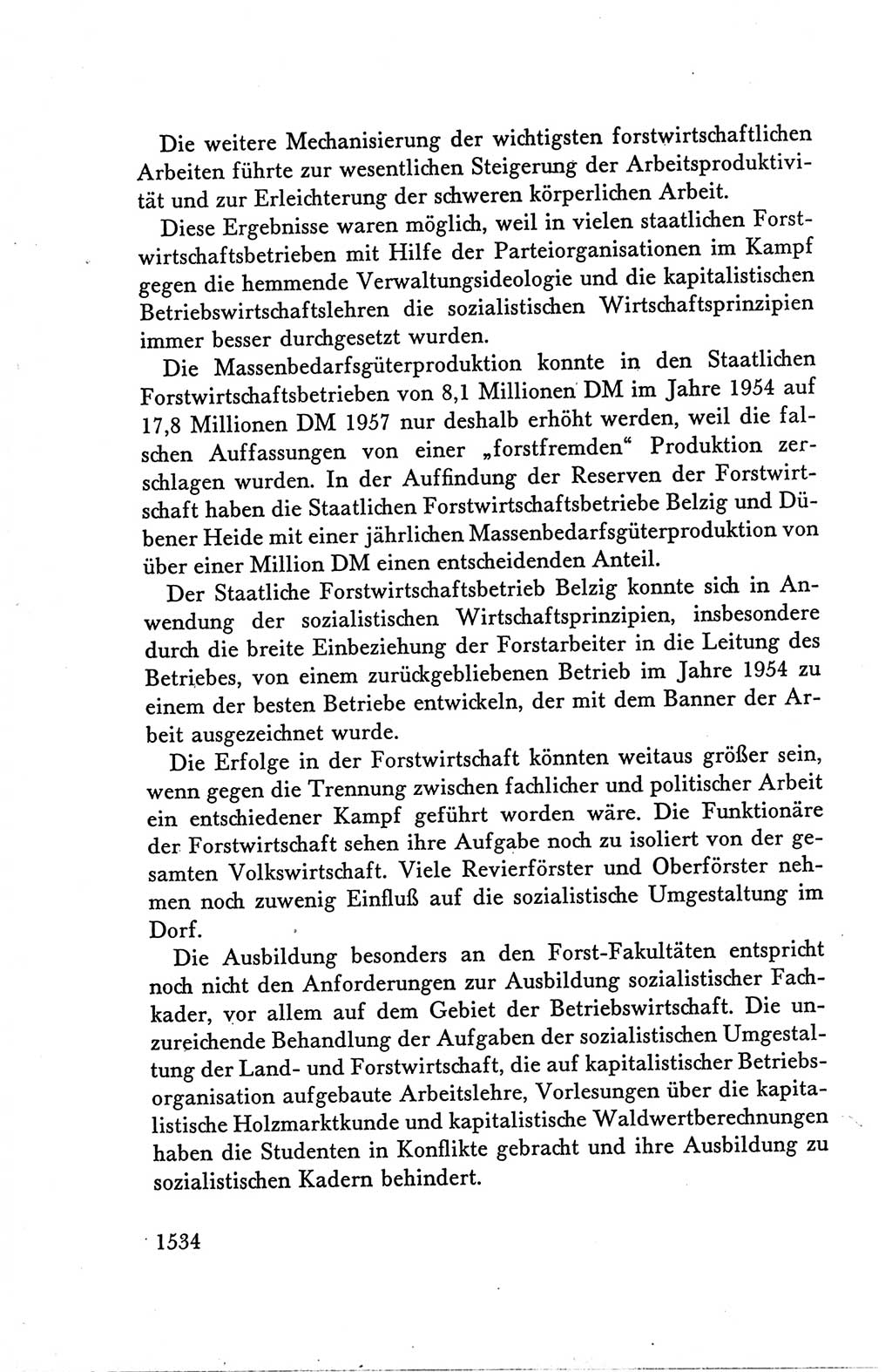 Protokoll der Verhandlungen des Ⅴ. Parteitages der Sozialistischen Einheitspartei Deutschlands (SED) [Deutsche Demokratische Republik (DDR)] 1958, Seite 1534