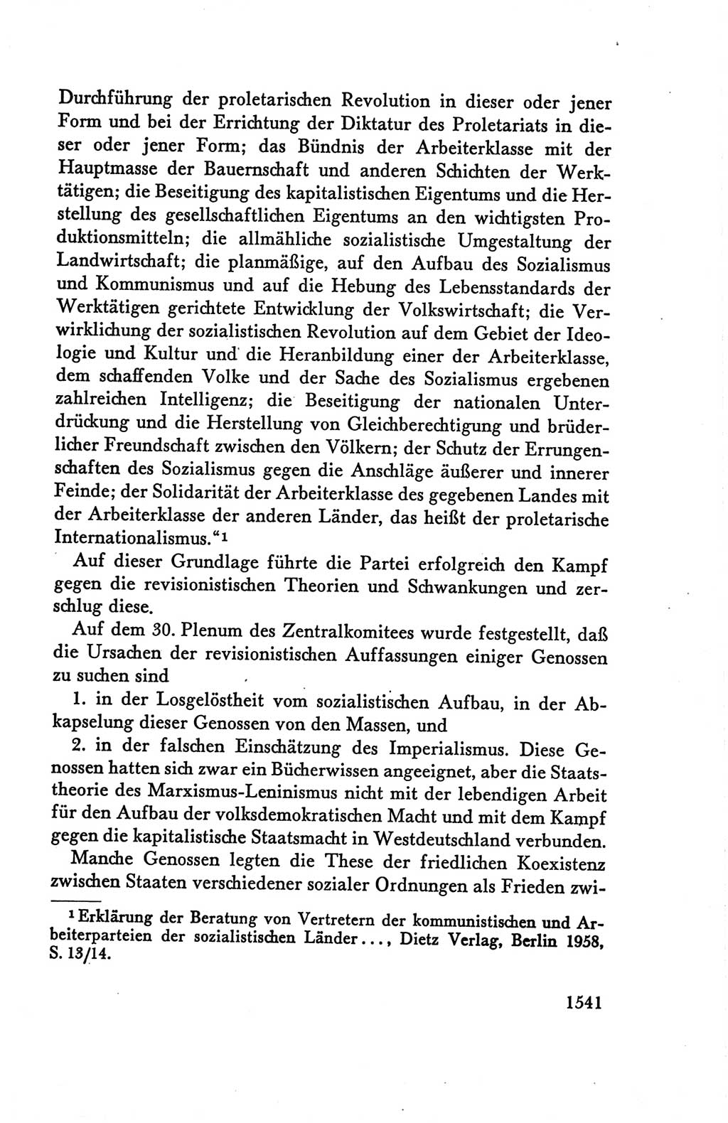 Protokoll der Verhandlungen des Ⅴ. Parteitages der Sozialistischen Einheitspartei Deutschlands (SED) [Deutsche Demokratische Republik (DDR)] 1958, Seite 1541