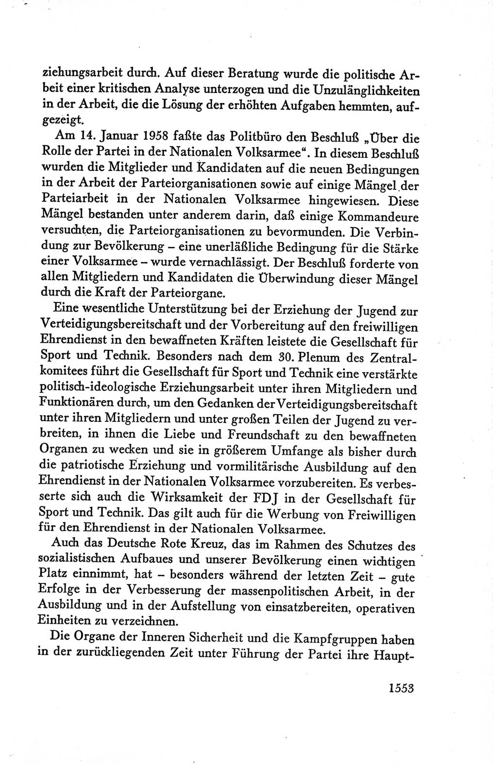 Protokoll der Verhandlungen des Ⅴ. Parteitages der Sozialistischen Einheitspartei Deutschlands (SED) [Deutsche Demokratische Republik (DDR)] 1958, Seite 1553