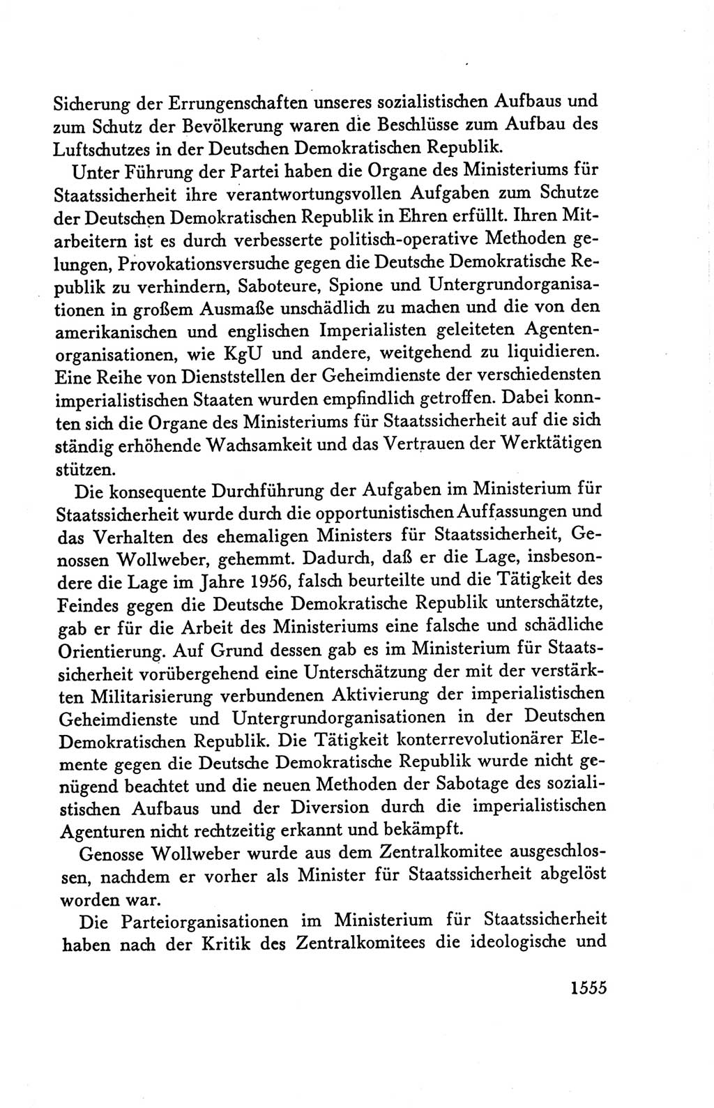 Protokoll der Verhandlungen des Ⅴ. Parteitages der Sozialistischen Einheitspartei Deutschlands (SED) [Deutsche Demokratische Republik (DDR)] 1958, Seite 1555