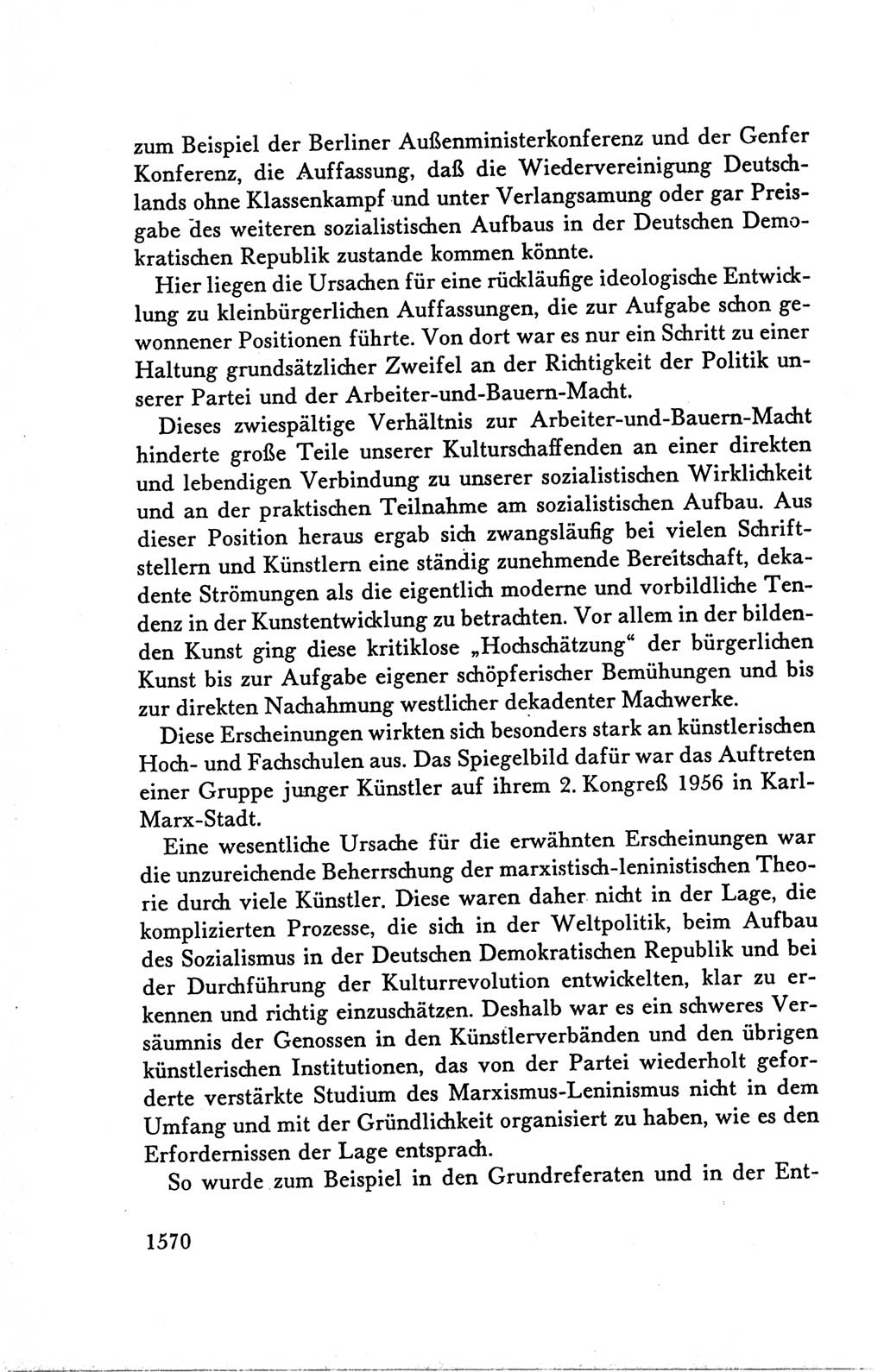 Protokoll der Verhandlungen des Ⅴ. Parteitages der Sozialistischen Einheitspartei Deutschlands (SED) [Deutsche Demokratische Republik (DDR)] 1958, Seite 1570