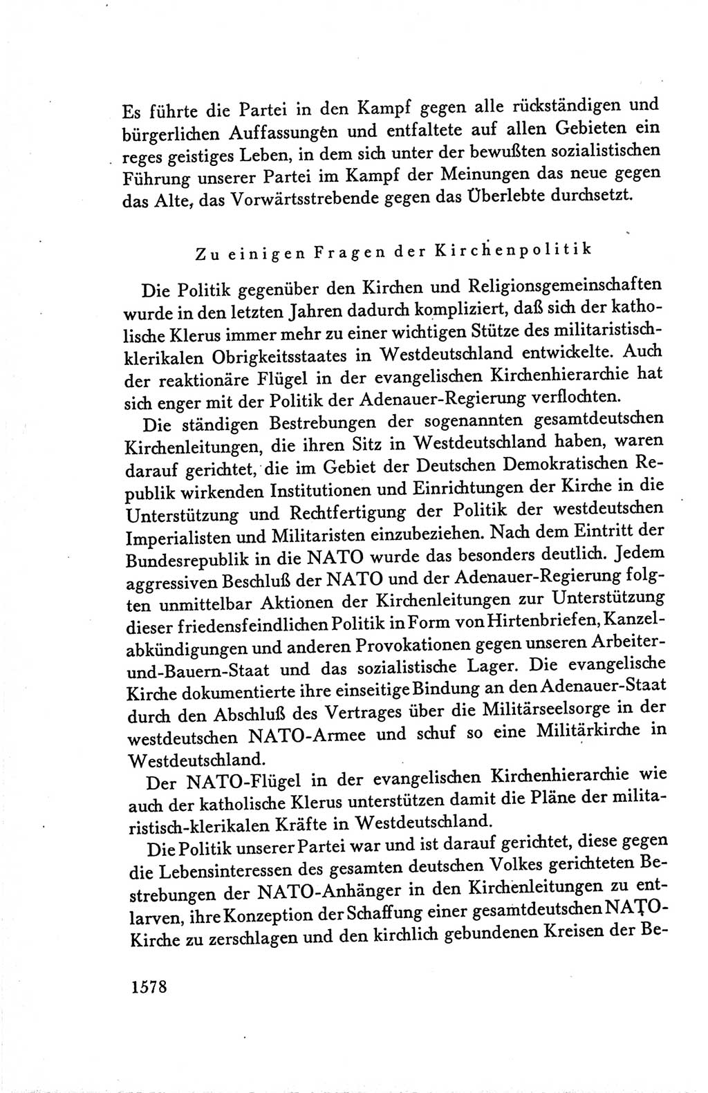 Protokoll der Verhandlungen des Ⅴ. Parteitages der Sozialistischen Einheitspartei Deutschlands (SED) [Deutsche Demokratische Republik (DDR)] 1958, Seite 1578