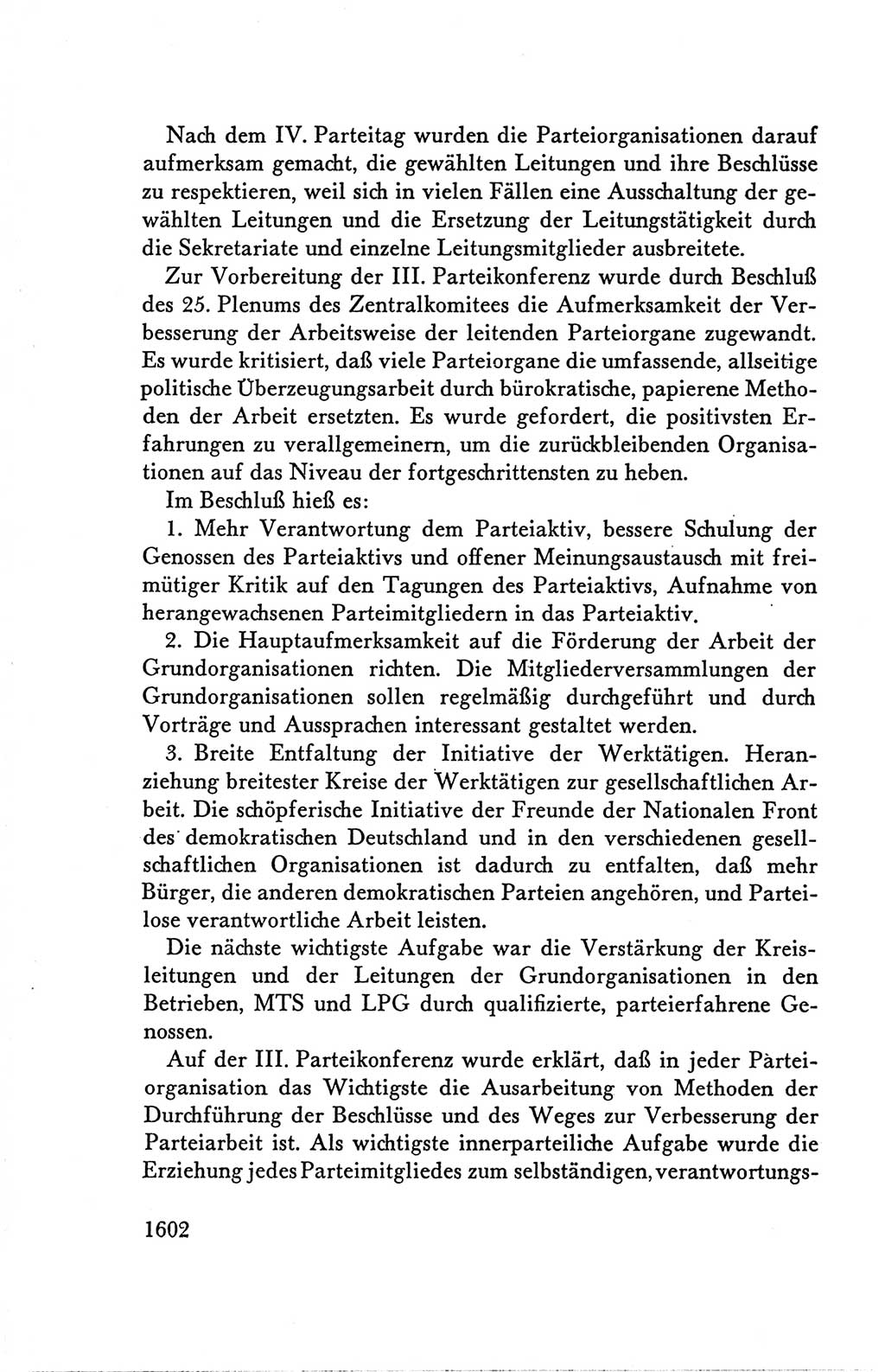 Protokoll der Verhandlungen des Ⅴ. Parteitages der Sozialistischen Einheitspartei Deutschlands (SED) [Deutsche Demokratische Republik (DDR)] 1958, Seite 1602