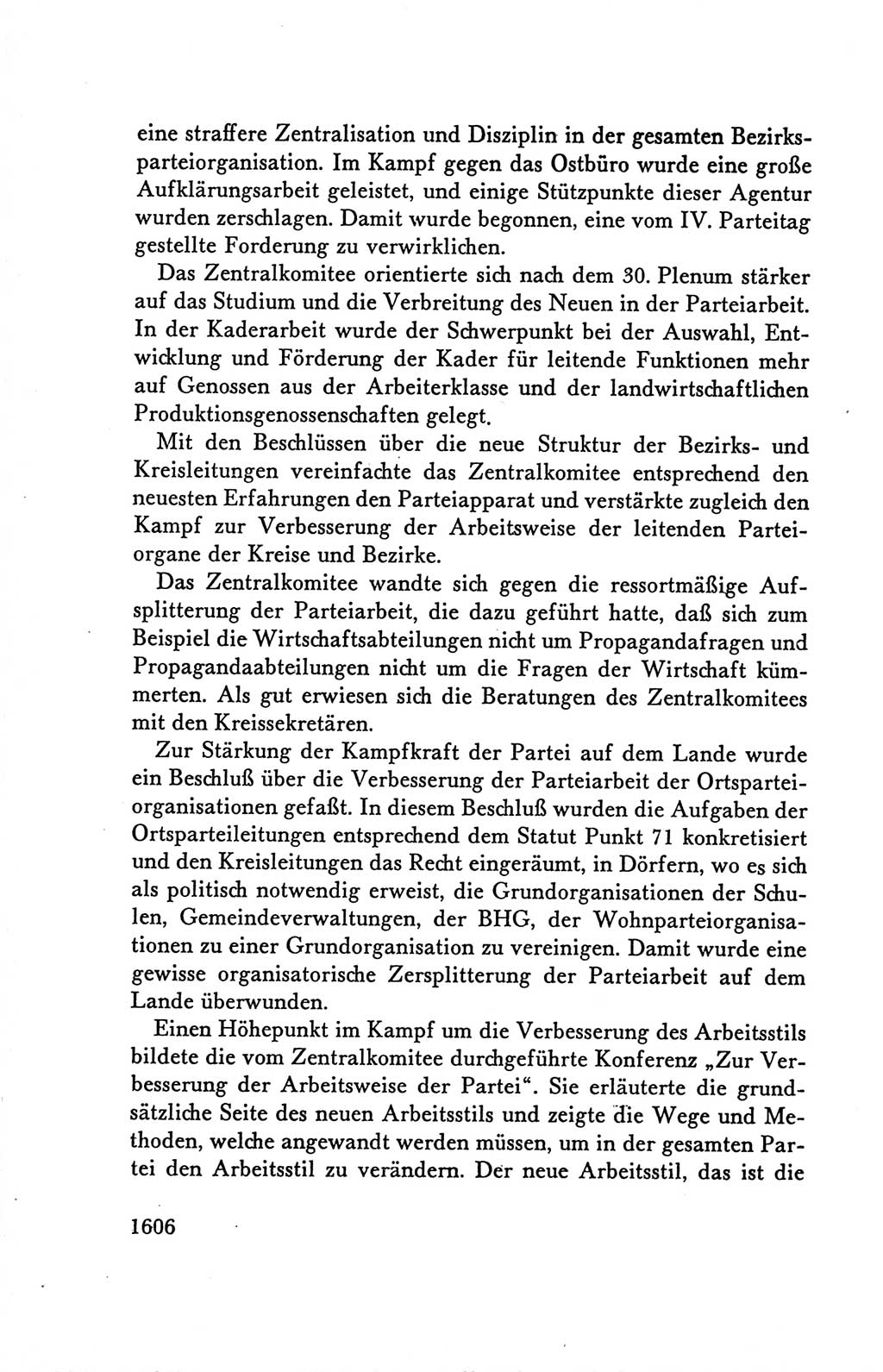 Protokoll der Verhandlungen des Ⅴ. Parteitages der Sozialistischen Einheitspartei Deutschlands (SED) [Deutsche Demokratische Republik (DDR)] 1958, Seite 1606