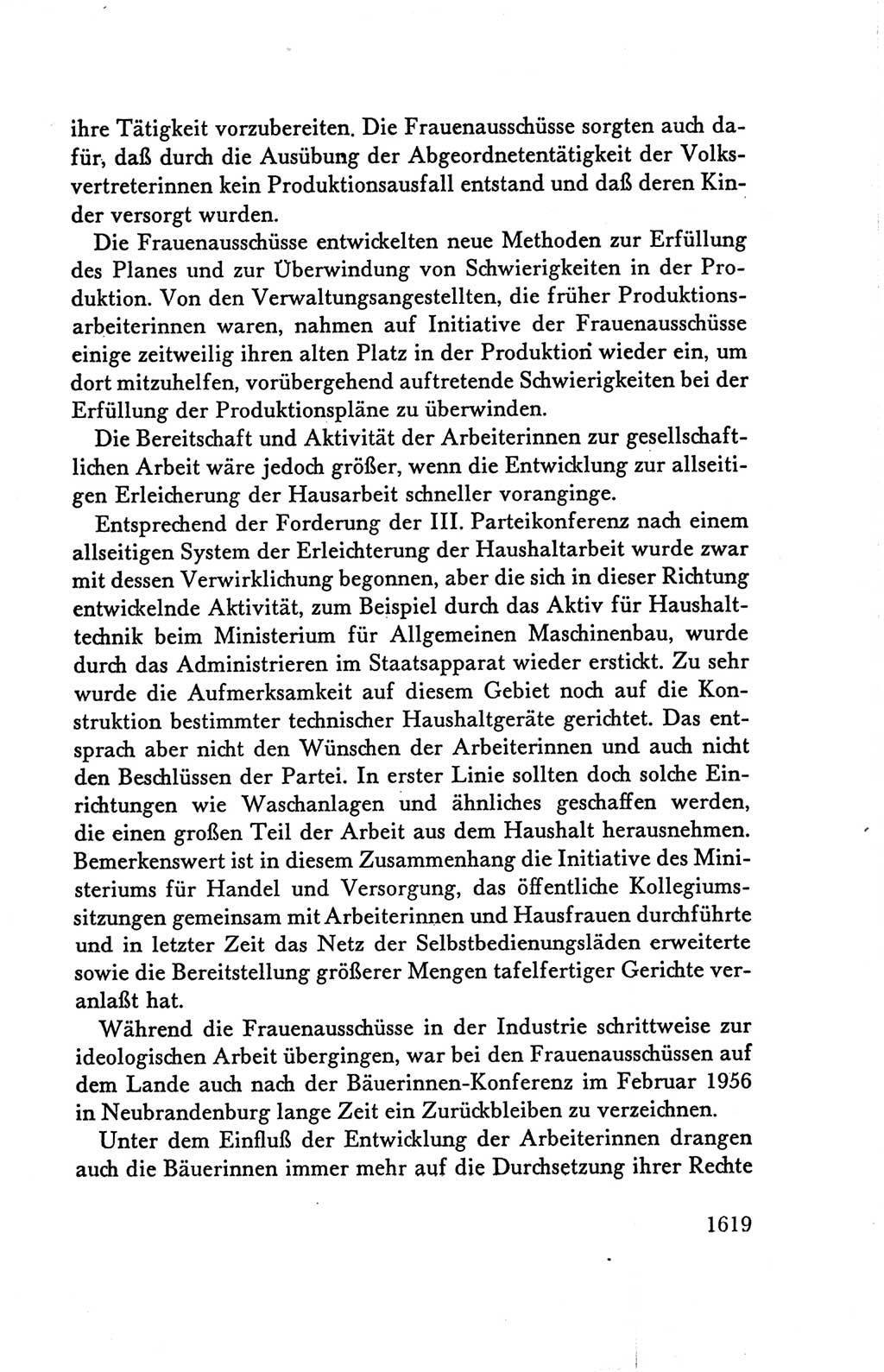 Protokoll der Verhandlungen des Ⅴ. Parteitages der Sozialistischen Einheitspartei Deutschlands (SED) [Deutsche Demokratische Republik (DDR)] 1958, Seite 1619