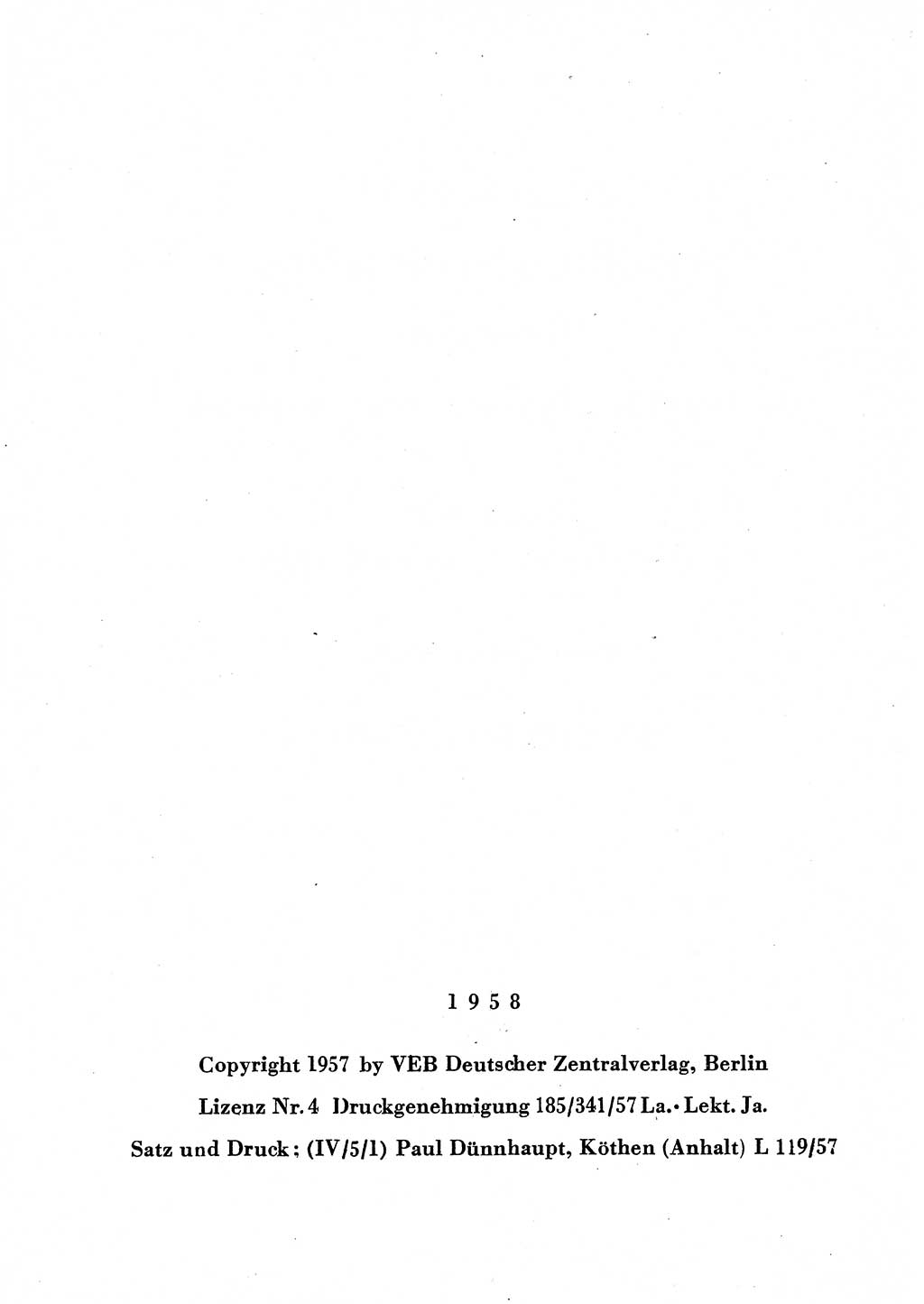 Staats- und verwaltungsrechtliche Gesetze der Deutschen Demokratischen Republik (DDR) 1958, Seite 4 (StVerwR Ges. DDR 1958, S. 4)
