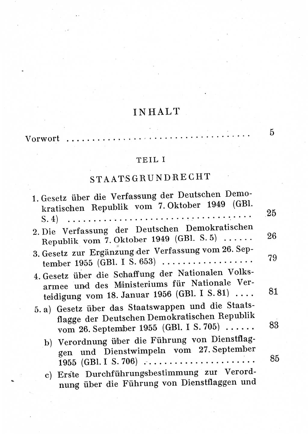 Staats- und verwaltungsrechtliche Gesetze der Deutschen Demokratischen Republik (DDR) 1958, Seite 9 (StVerwR Ges. DDR 1958, S. 9)