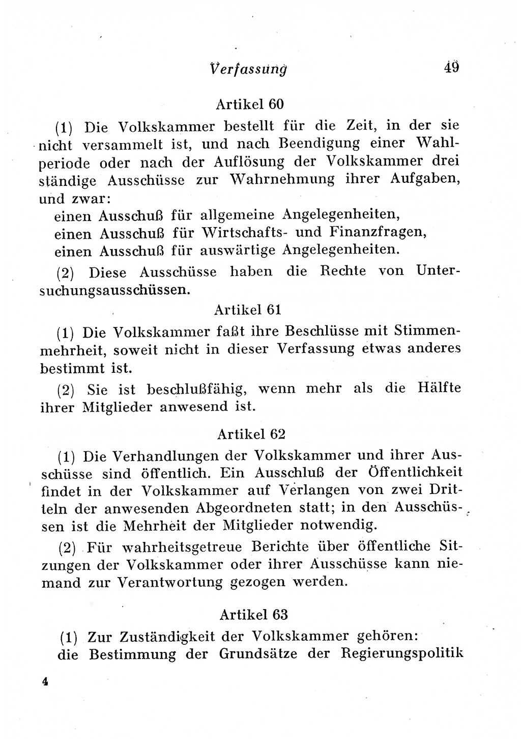 Staats- und verwaltungsrechtliche Gesetze der Deutschen Demokratischen Republik (DDR) 1958, Seite 49 (StVerwR Ges. DDR 1958, S. 49)