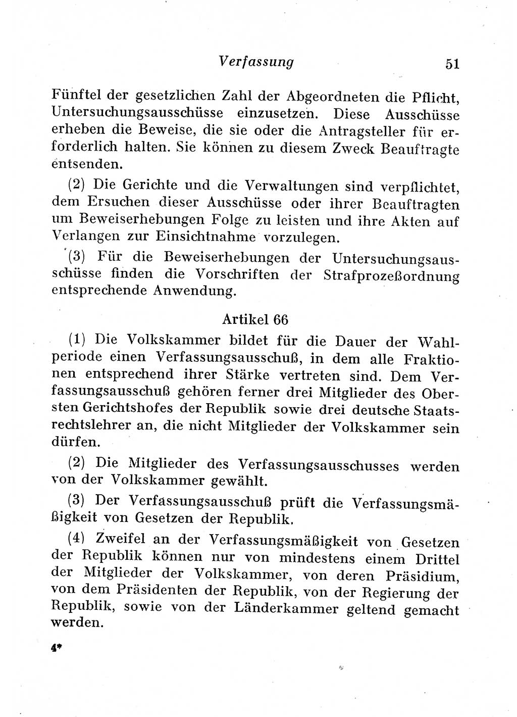 Staats- und verwaltungsrechtliche Gesetze der Deutschen Demokratischen Republik (DDR) 1958, Seite 51 (StVerwR Ges. DDR 1958, S. 51)