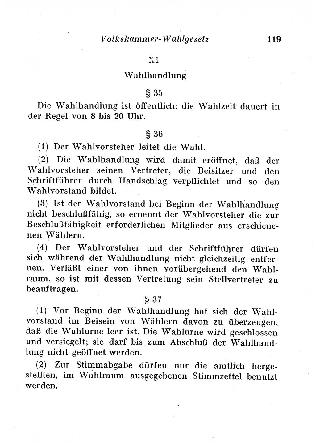 Staats- und verwaltungsrechtliche Gesetze der Deutschen Demokratischen Republik (DDR) 1958, Seite 119 (StVerwR Ges. DDR 1958, S. 119)