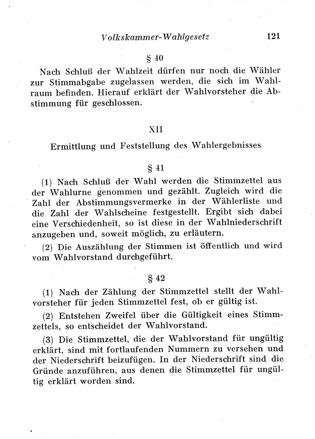 Staats- und verwaltungsrechtliche Gesetze der Deutschen Demokratischen Republik (DDR) 1958, Seite 121 (StVerwR Ges. DDR 1958, S. 121)