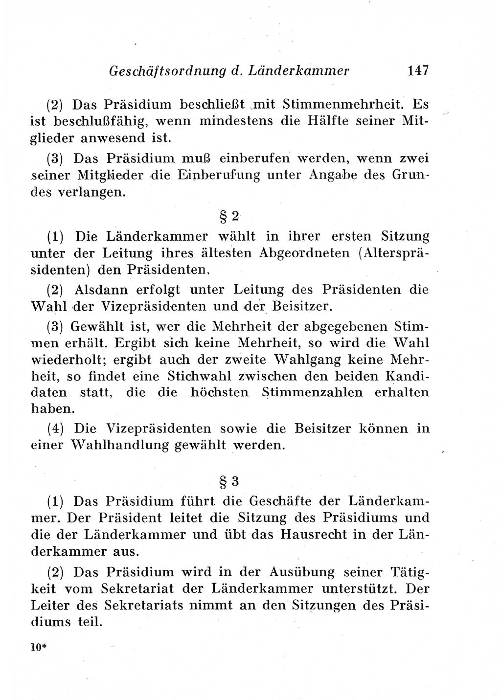 Staats- und verwaltungsrechtliche Gesetze der Deutschen Demokratischen Republik (DDR) 1958, Seite 147 (StVerwR Ges. DDR 1958, S. 147)