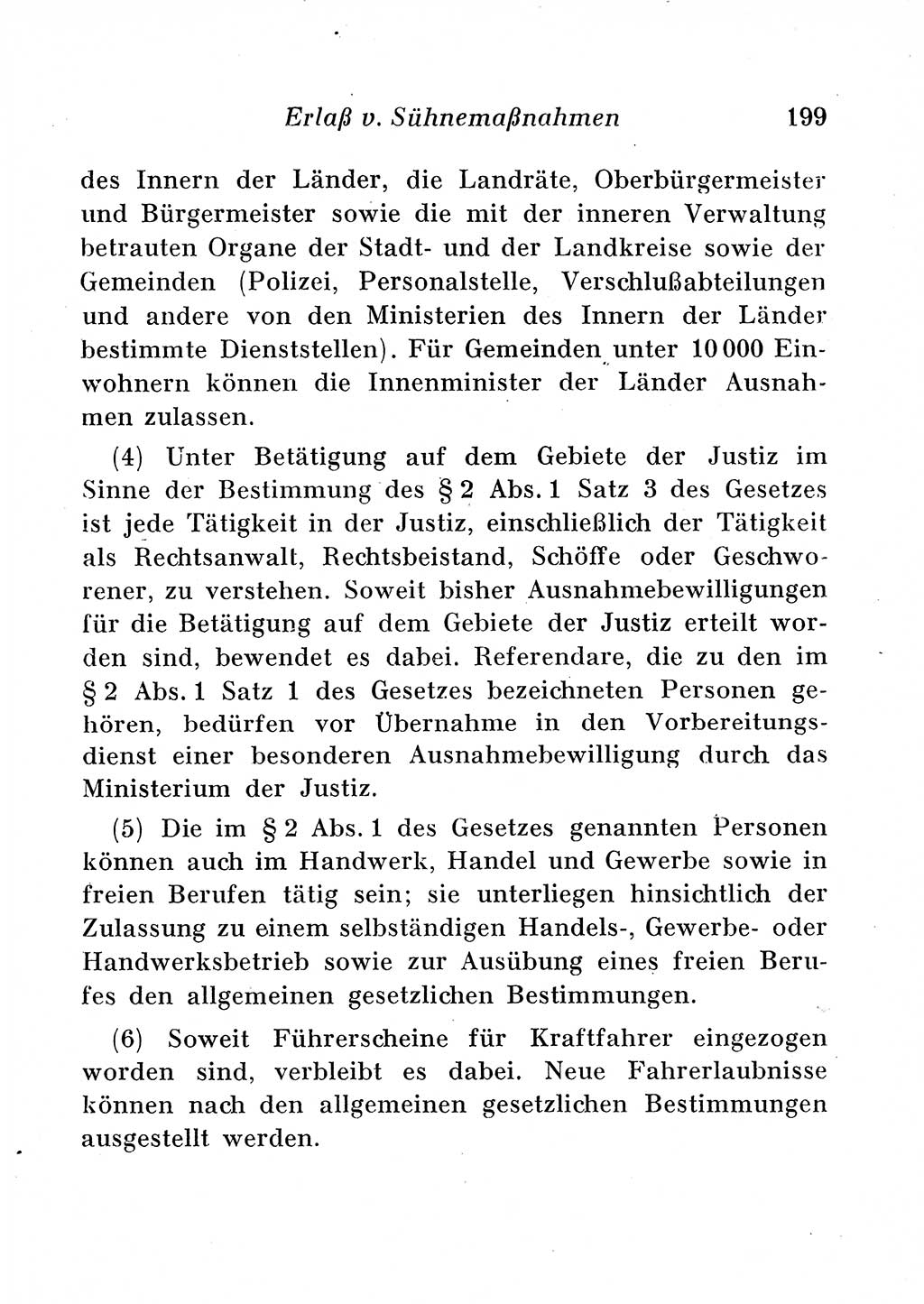 Staats- und verwaltungsrechtliche Gesetze der Deutschen Demokratischen Republik (DDR) 1958, Seite 199 (StVerwR Ges. DDR 1958, S. 199)