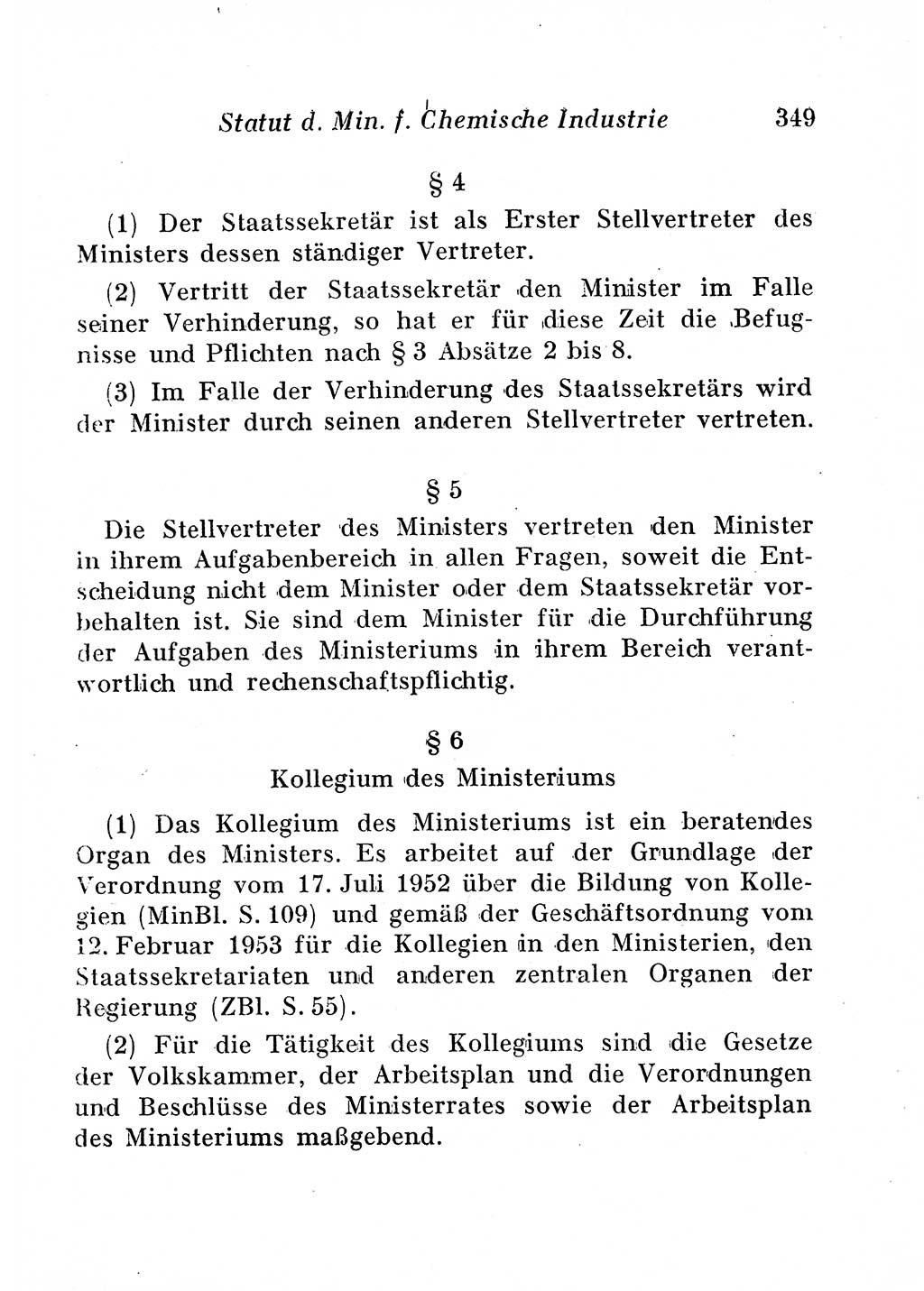 Staats- und verwaltungsrechtliche Gesetze der Deutschen Demokratischen Republik (DDR) 1958, Seite 349 (StVerwR Ges. DDR 1958, S. 349)