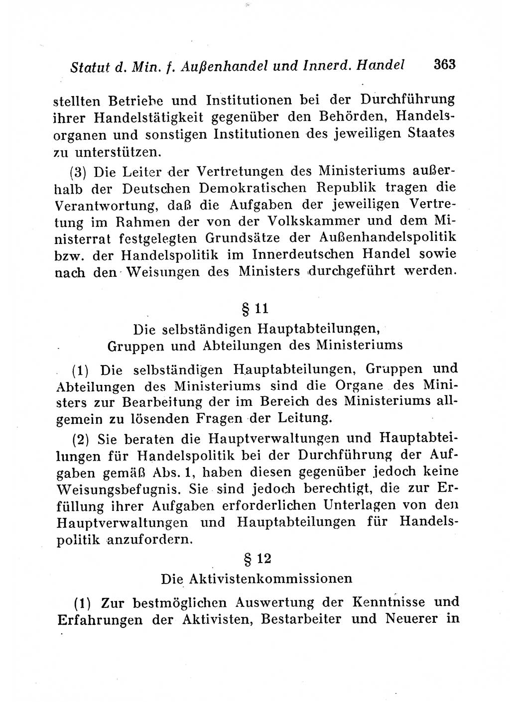 Staats- und verwaltungsrechtliche Gesetze der Deutschen Demokratischen Republik (DDR) 1958, Seite 363 (StVerwR Ges. DDR 1958, S. 363)