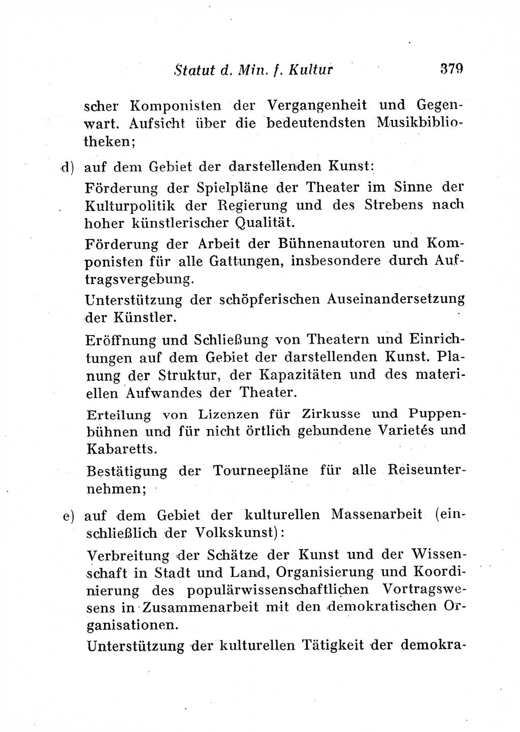 Staats- und verwaltungsrechtliche Gesetze der Deutschen Demokratischen Republik (DDR) 1958, Seite 379 (StVerwR Ges. DDR 1958, S. 379)