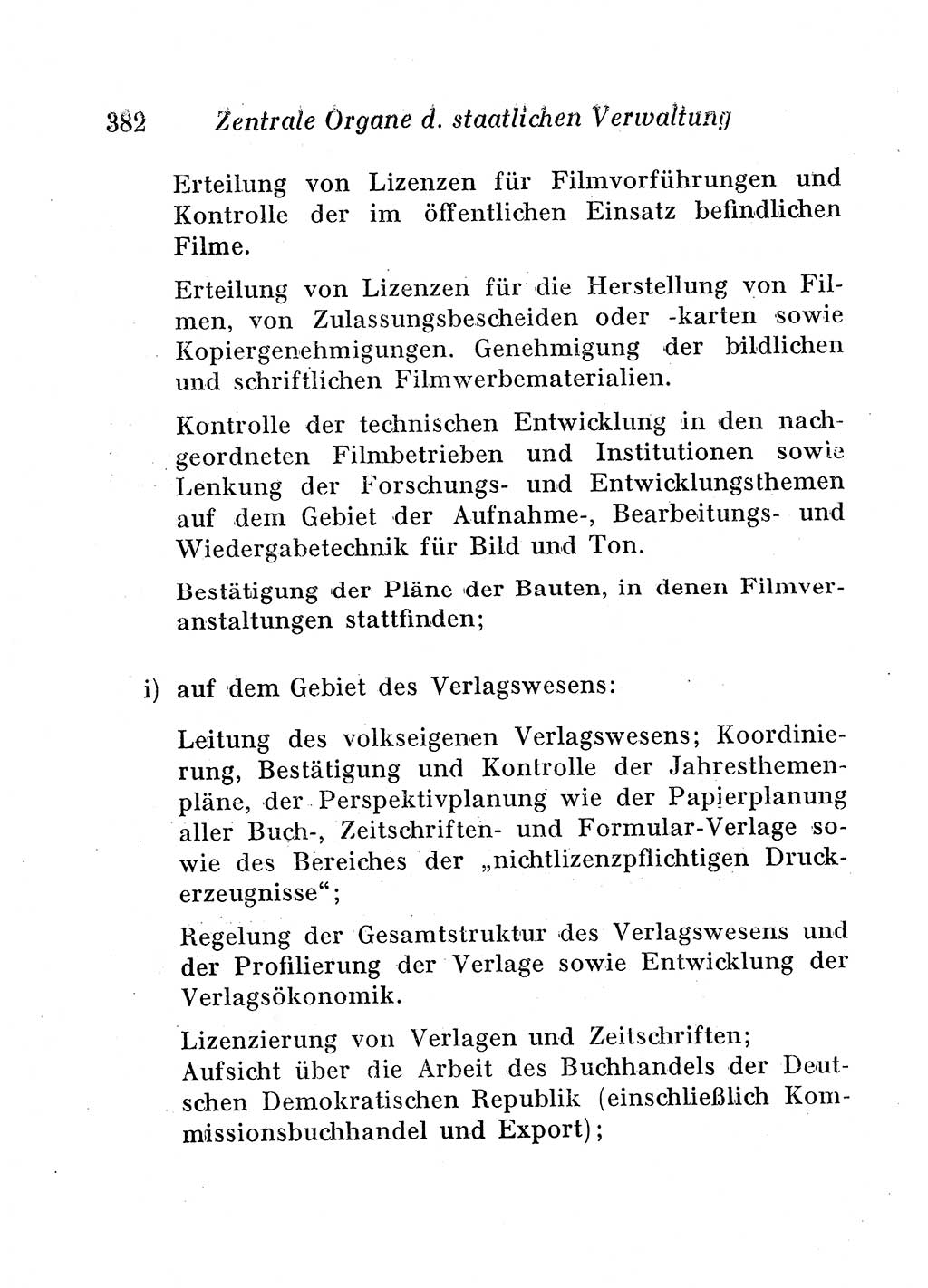 Staats- und verwaltungsrechtliche Gesetze der Deutschen Demokratischen Republik (DDR) 1958, Seite 382 (StVerwR Ges. DDR 1958, S. 382)