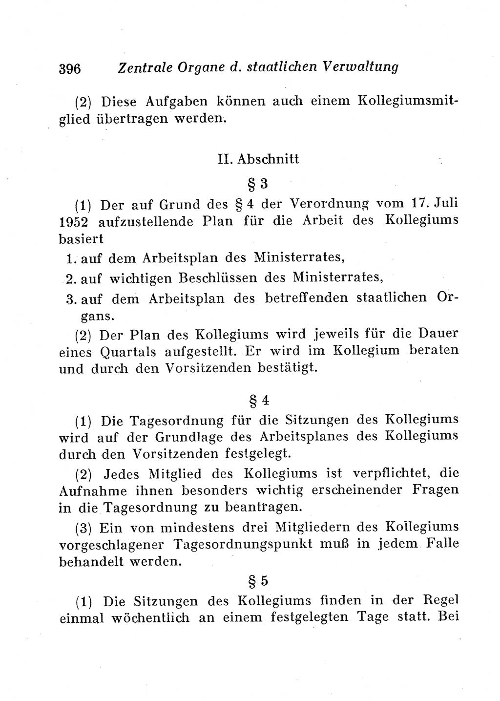 Staats- und verwaltungsrechtliche Gesetze der Deutschen Demokratischen Republik (DDR) 1958, Seite 396 (StVerwR Ges. DDR 1958, S. 396)