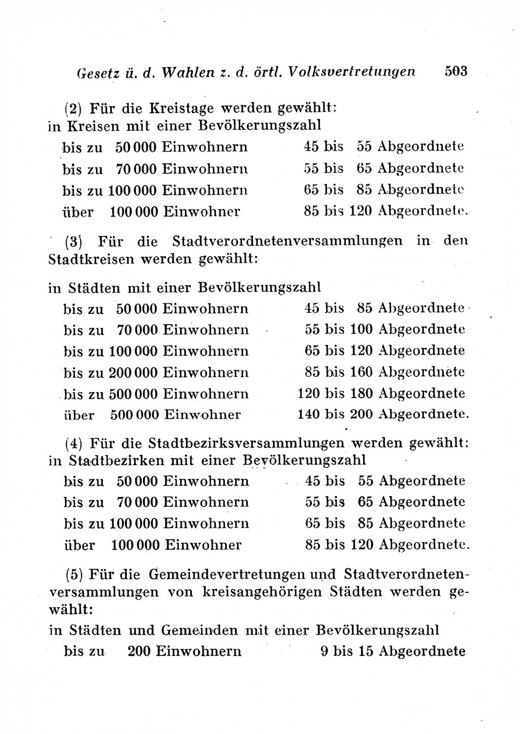Staats- und verwaltungsrechtliche Gesetze der Deutschen Demokratischen Republik (DDR) 1958, Seite 503 (StVerwR Ges. DDR 1958, S. 503)