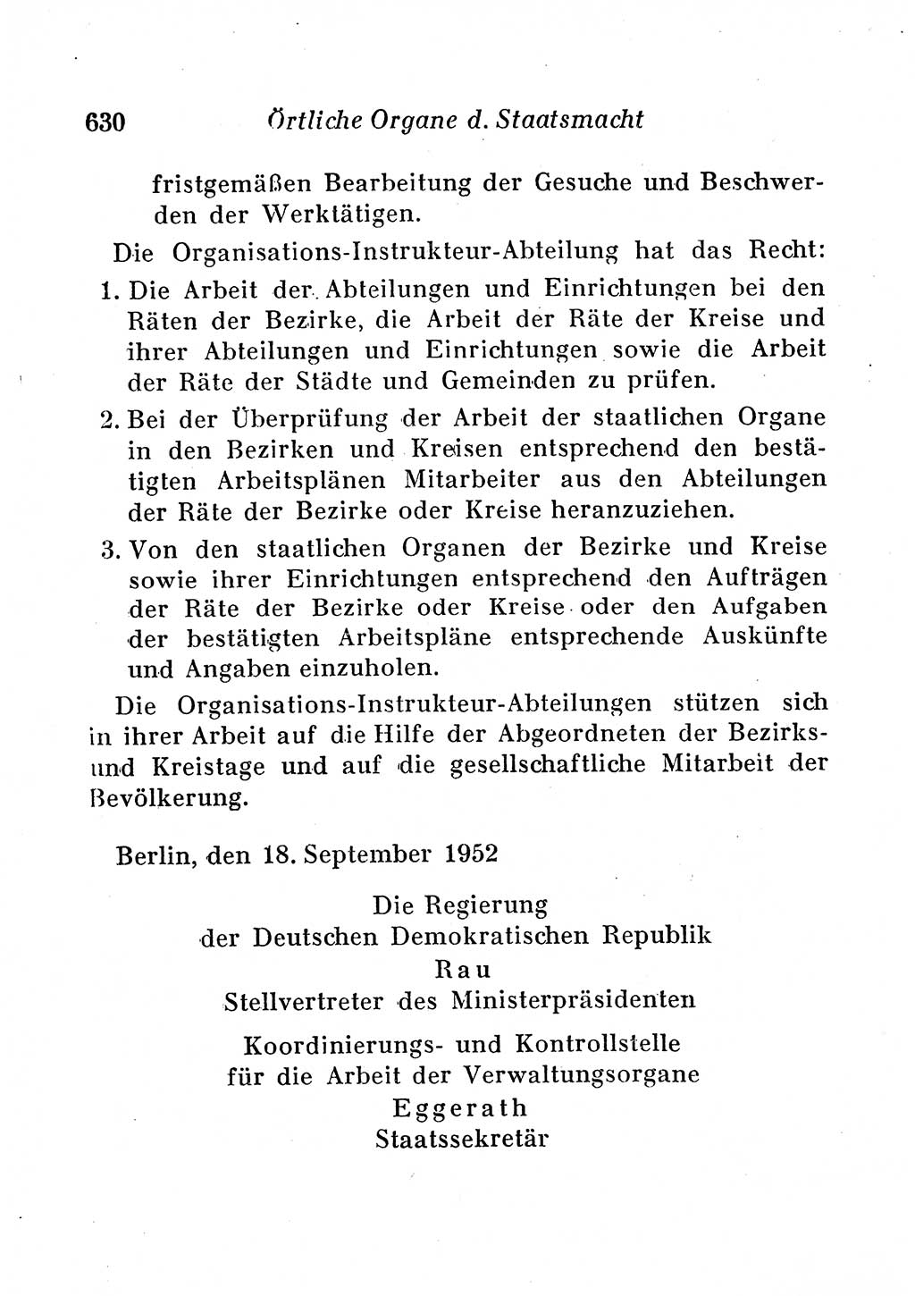 Staats- und verwaltungsrechtliche Gesetze der Deutschen Demokratischen Republik (DDR) 1958, Seite 630 (StVerwR Ges. DDR 1958, S. 630)
