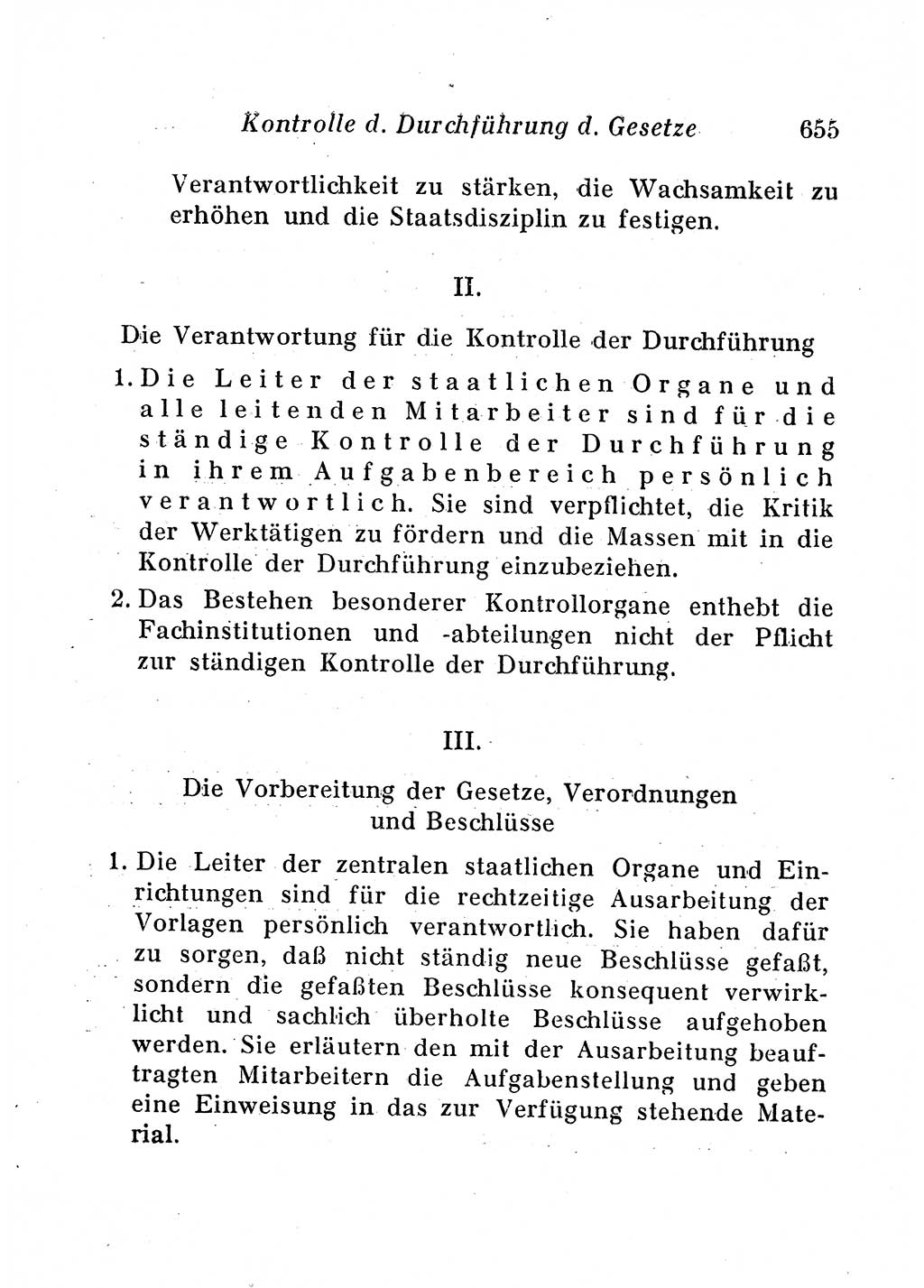 Staats- und verwaltungsrechtliche Gesetze der Deutschen Demokratischen Republik (DDR) 1958, Seite 655 (StVerwR Ges. DDR 1958, S. 655)