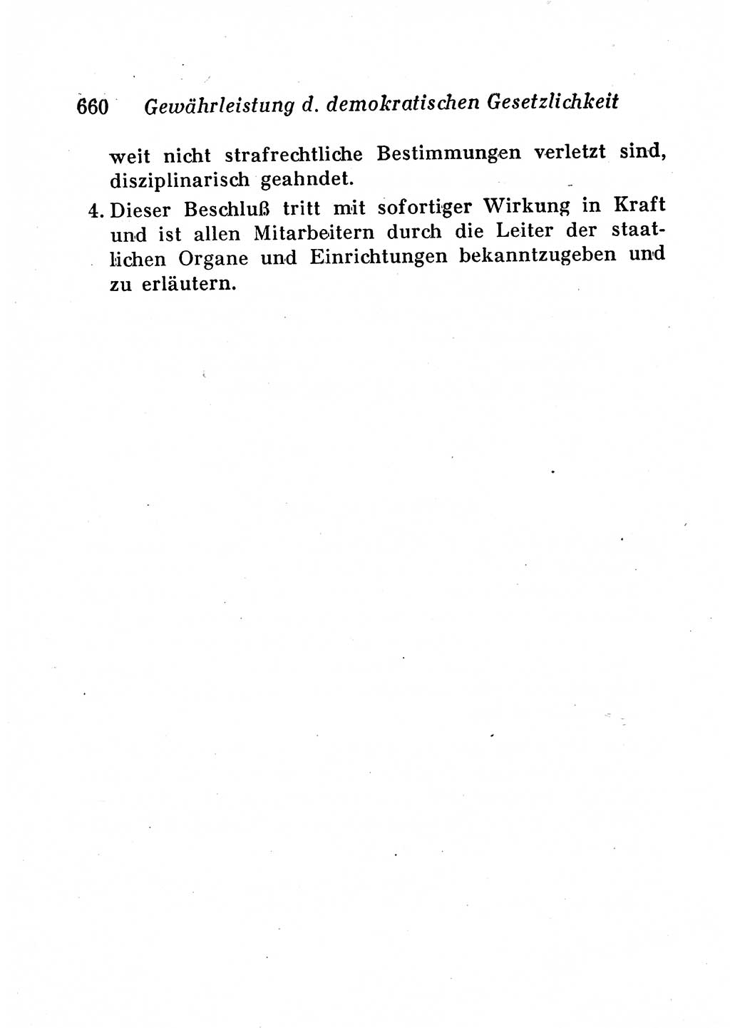 Staats- und verwaltungsrechtliche Gesetze der Deutschen Demokratischen Republik (DDR) 1958, Seite 660 (StVerwR Ges. DDR 1958, S. 660)