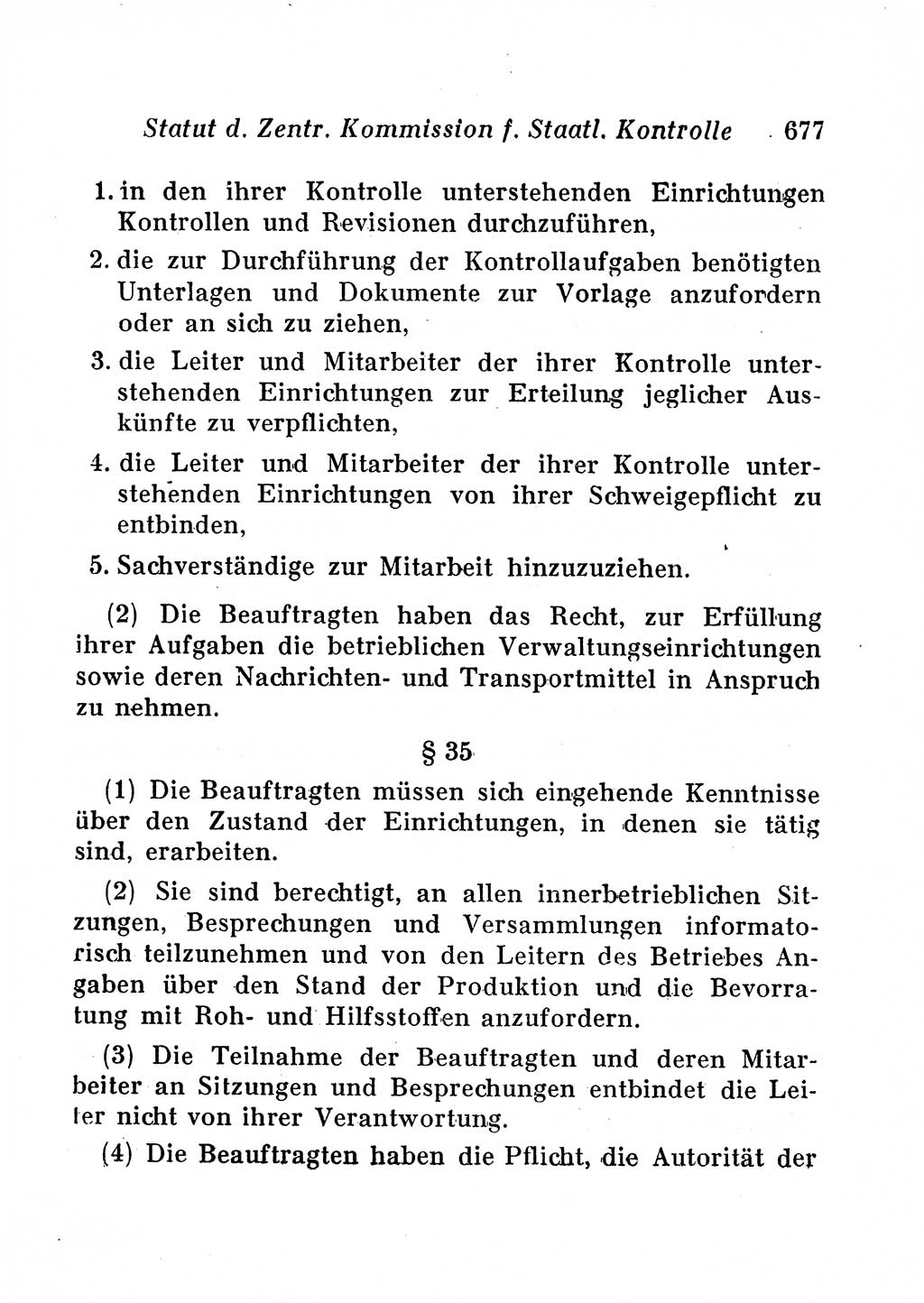 Staats- und verwaltungsrechtliche Gesetze der Deutschen Demokratischen Republik (DDR) 1958, Seite 677 (StVerwR Ges. DDR 1958, S. 677)