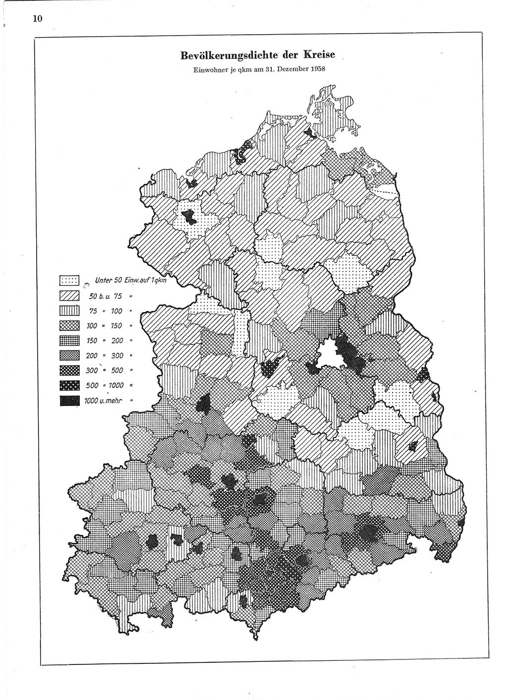 Statistisches Jahrbuch der Deutschen Demokratischen Republik (DDR) 1958, Seite 10 (Stat. Jb. DDR 1958, S. 10)