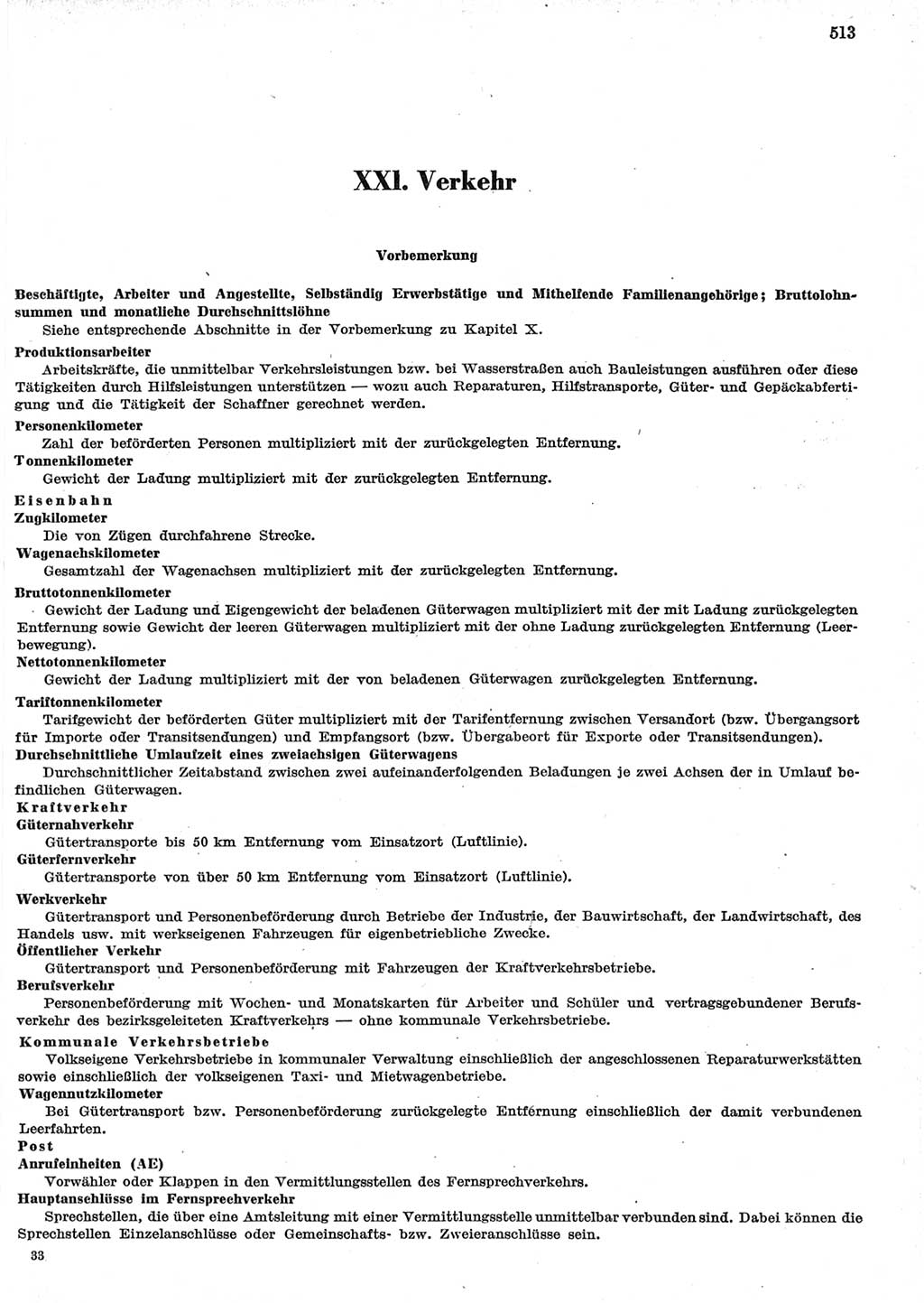 Statistisches Jahrbuch der Deutschen Demokratischen Republik (DDR) 1958, Seite 513 (Stat. Jb. DDR 1958, S. 513)