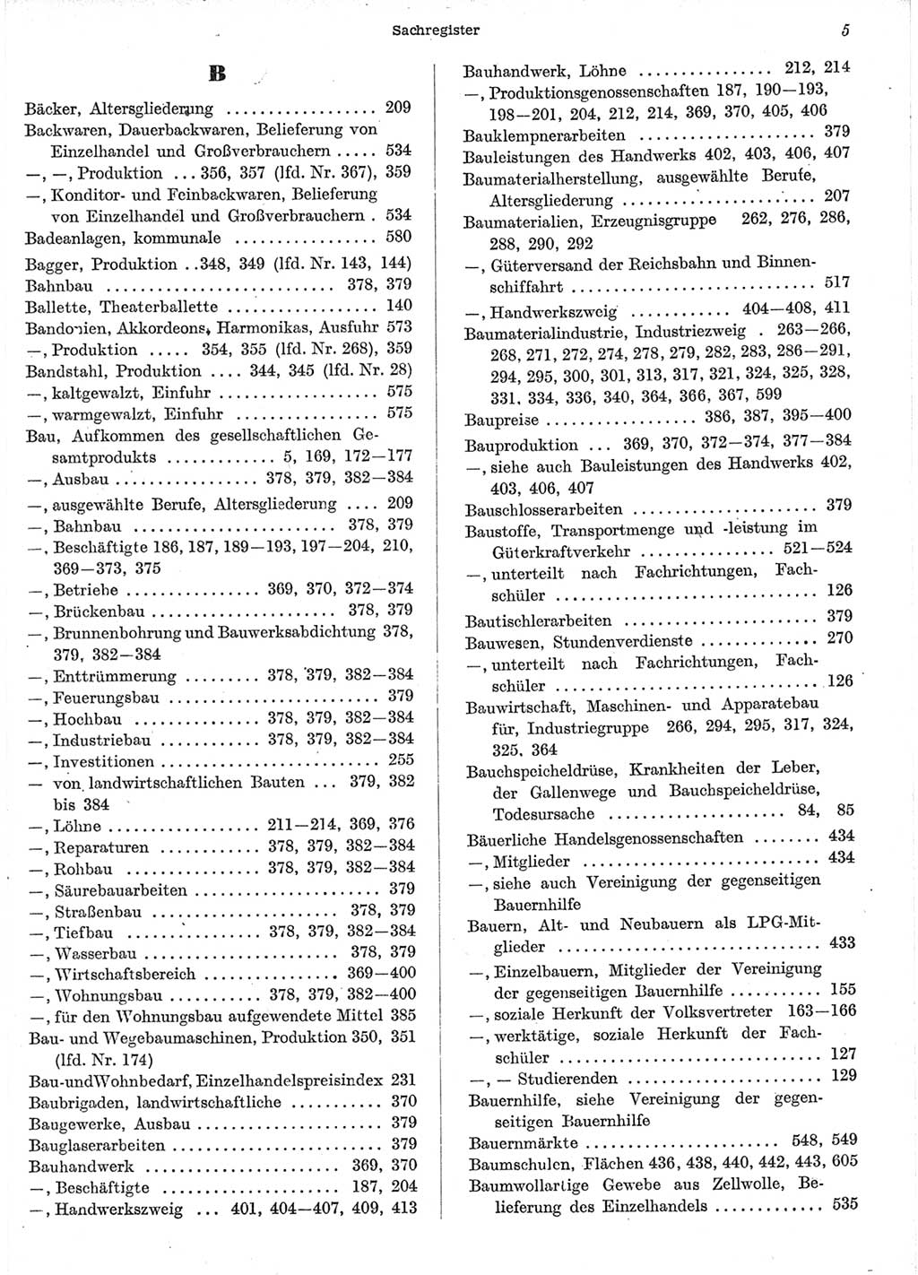 Statistisches Jahrbuch der Deutschen Demokratischen Republik (DDR) 1958, Seite 5 (Stat. Jb. DDR 1958, S. 5)