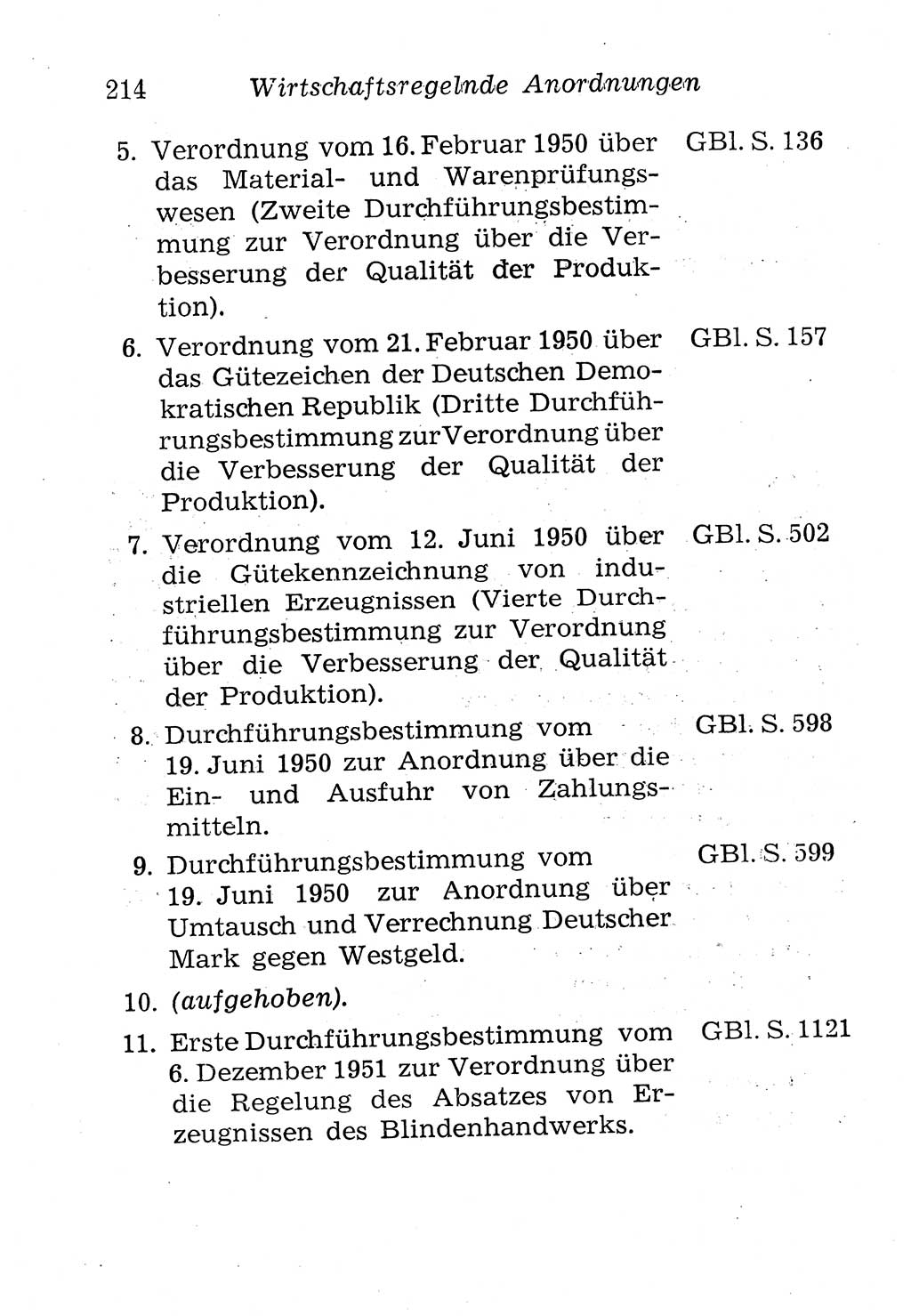 Strafgesetzbuch (StGB) und andere Strafgesetze [Deutsche Demokratische Republik (DDR)] 1958, Seite 214 (StGB Strafges. DDR 1958, S. 214)