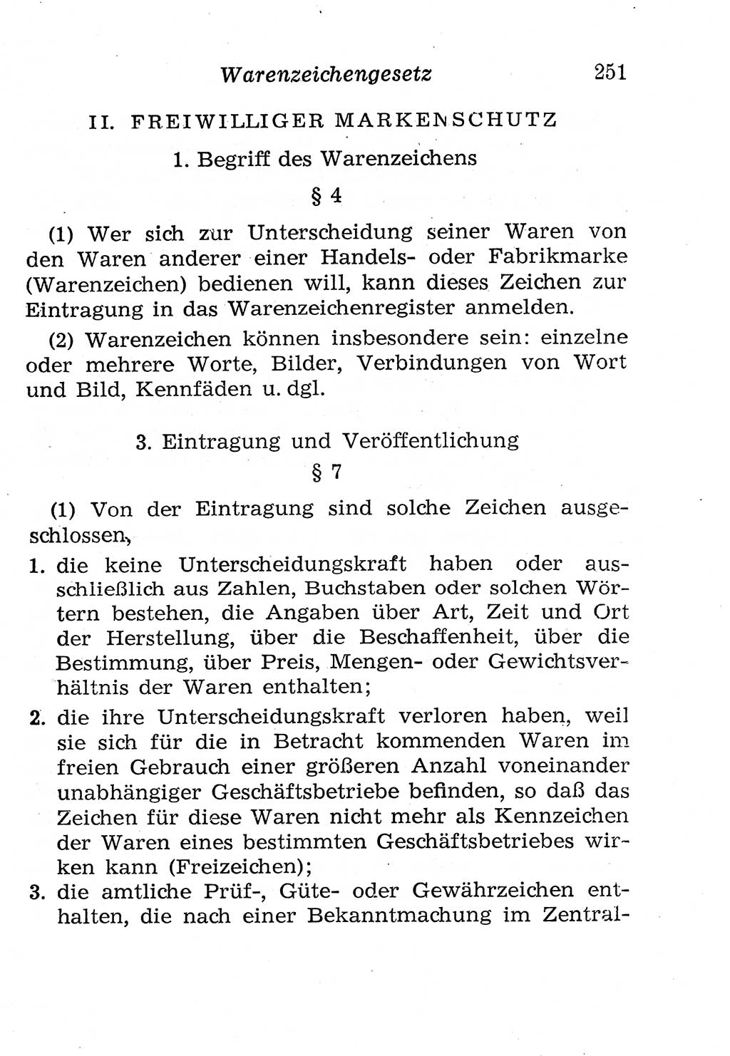 Strafgesetzbuch (StGB) und andere Strafgesetze [Deutsche Demokratische Republik (DDR)] 1958, Seite 251 (StGB Strafges. DDR 1958, S. 251)