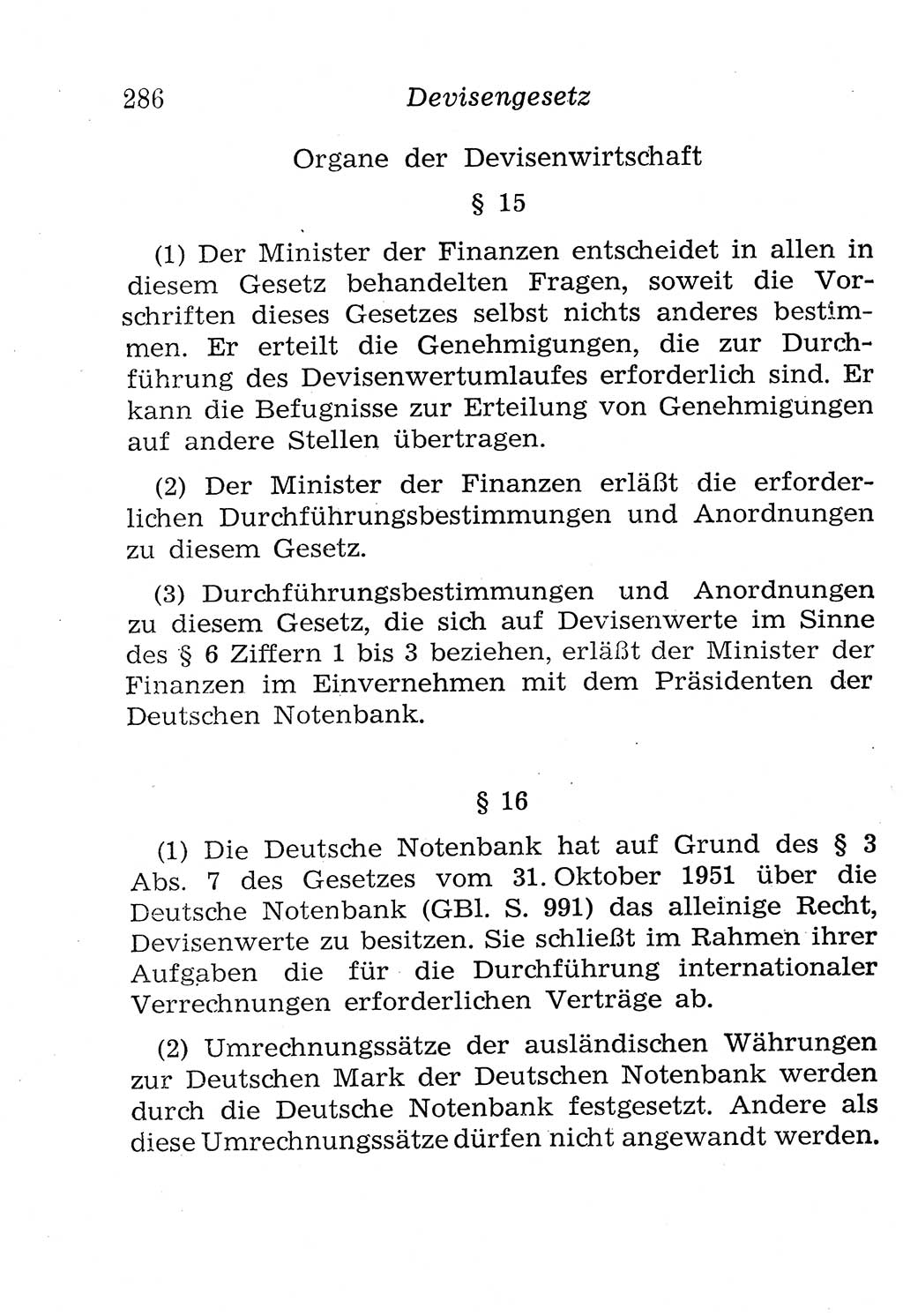 Strafgesetzbuch (StGB) und andere Strafgesetze [Deutsche Demokratische Republik (DDR)] 1958, Seite 286 (StGB Strafges. DDR 1958, S. 286)