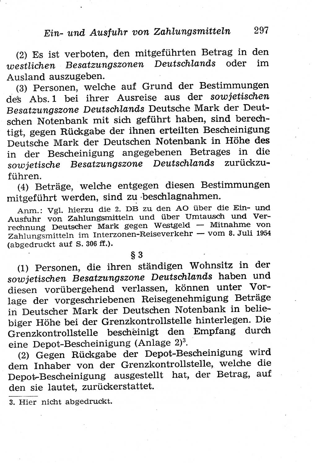Strafgesetzbuch (StGB) und andere Strafgesetze [Deutsche Demokratische Republik (DDR)] 1958, Seite 297 (StGB Strafges. DDR 1958, S. 297)
