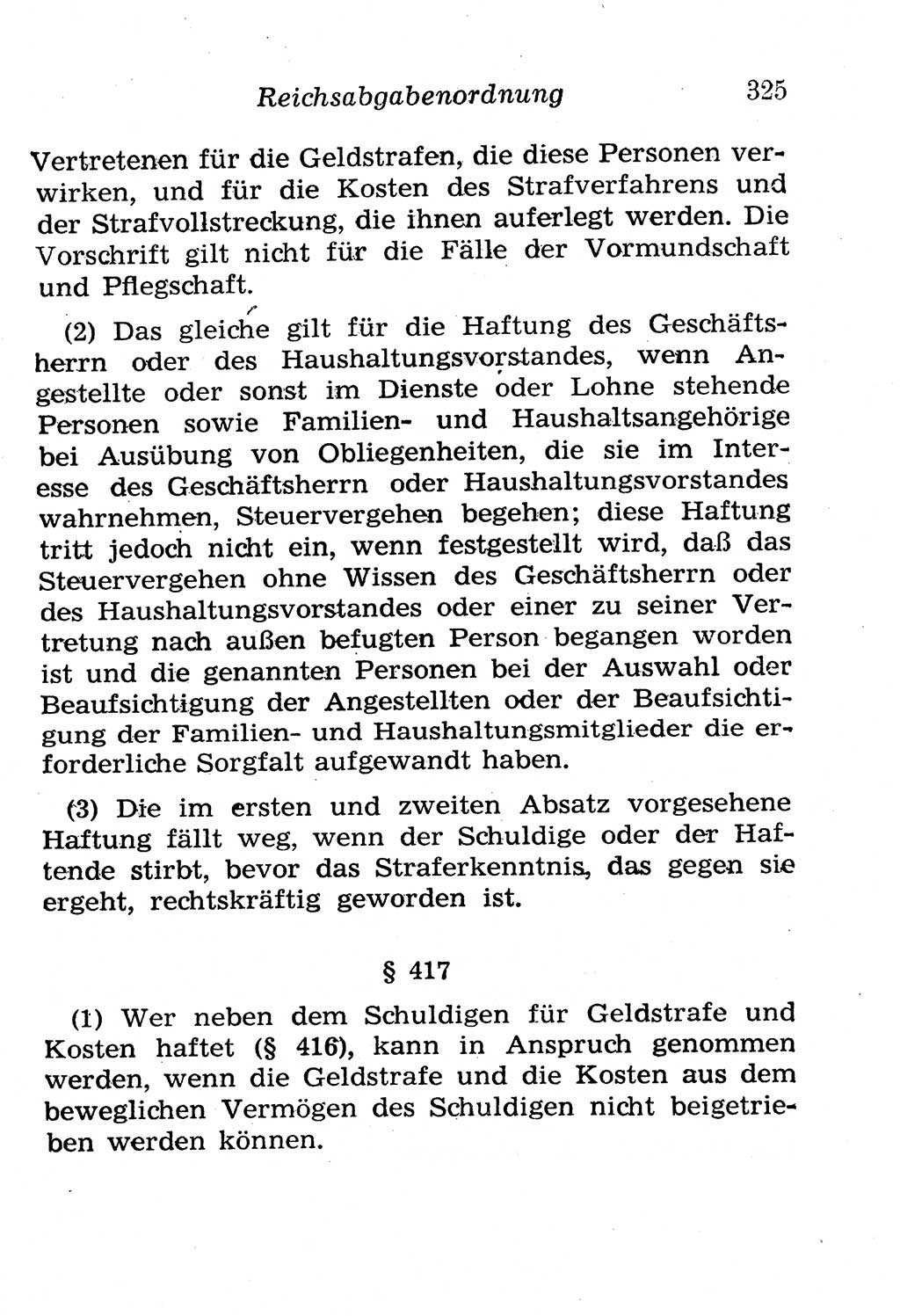 Strafgesetzbuch (StGB) und andere Strafgesetze [Deutsche Demokratische Republik (DDR)] 1958, Seite 325 (StGB Strafges. DDR 1958, S. 325)