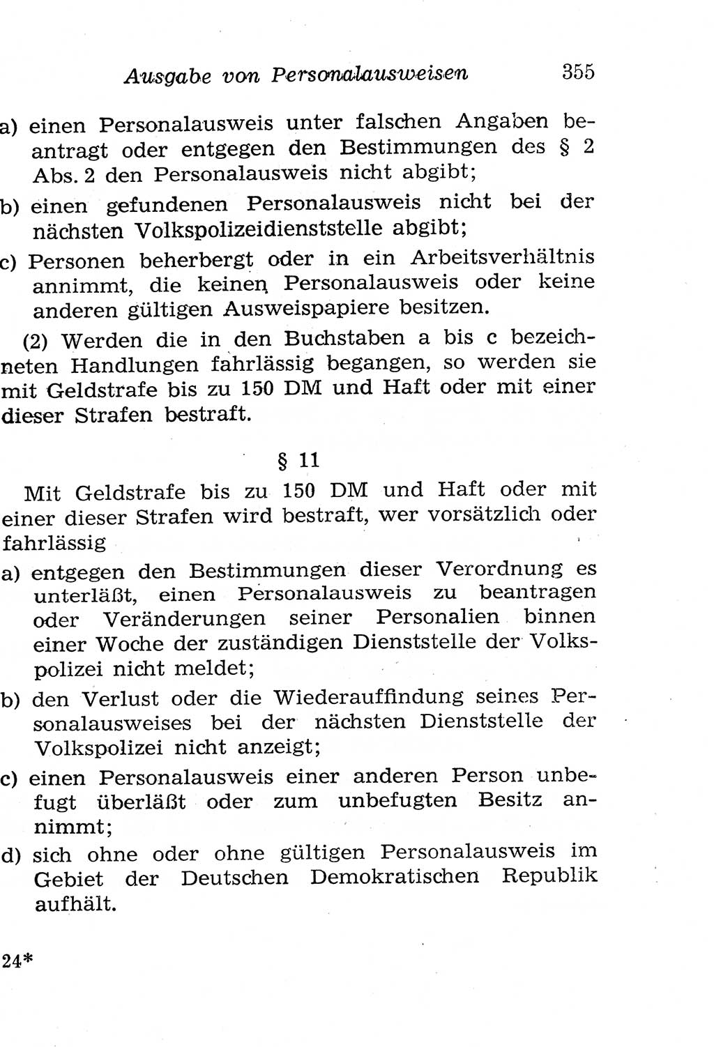 Strafgesetzbuch (StGB) und andere Strafgesetze [Deutsche Demokratische Republik (DDR)] 1958, Seite 355 (StGB Strafges. DDR 1958, S. 355)