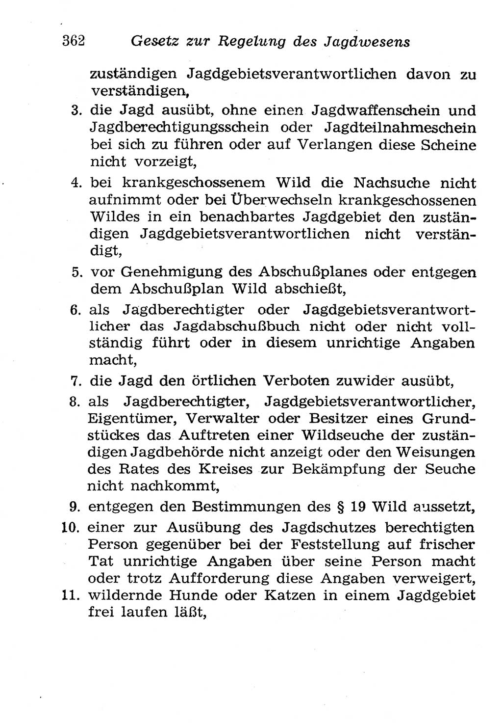 Strafgesetzbuch (StGB) und andere Strafgesetze [Deutsche Demokratische Republik (DDR)] 1958, Seite 362 (StGB Strafges. DDR 1958, S. 362)