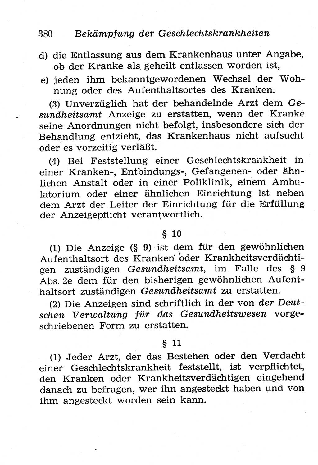 Strafgesetzbuch (StGB) und andere Strafgesetze [Deutsche Demokratische Republik (DDR)] 1958, Seite 380 (StGB Strafges. DDR 1958, S. 380)