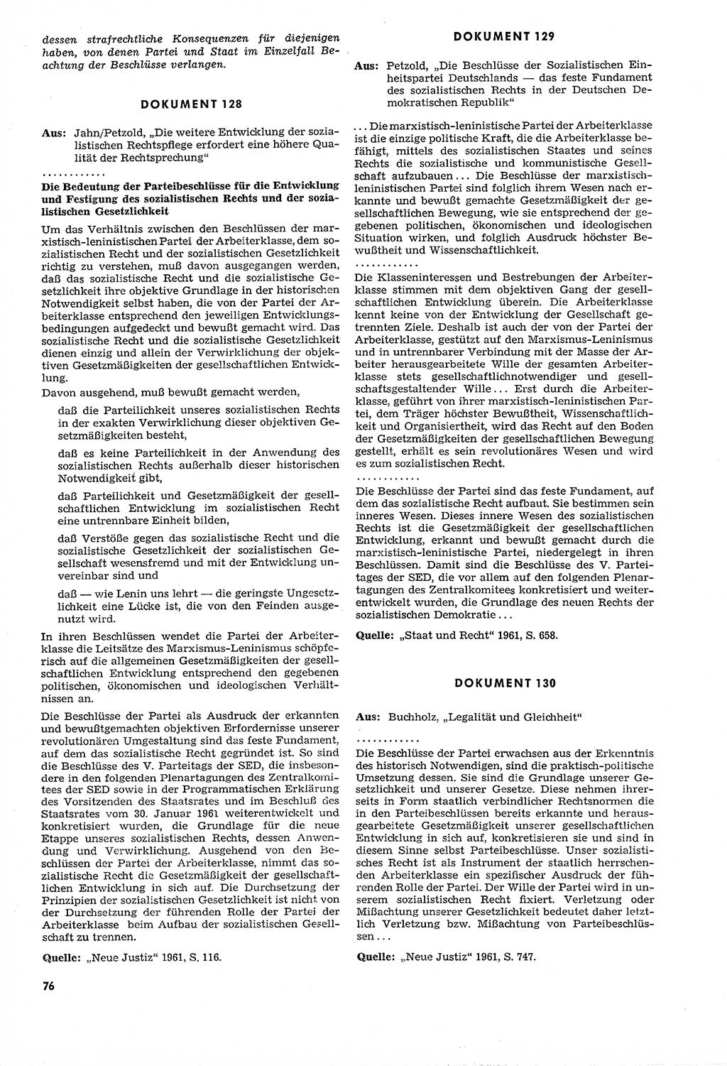 Unrecht als System, Dokumente über planmäßige Rechtsverletzungen in der Sowjetzone Deutschlands, zusammengestellt vom Untersuchungsausschuß Freiheitlicher Juristen (UFJ), Teil Ⅳ 1958-1961, herausgegeben vom Bundesministerium für gesamtdeutsche Fragen, Bonn und Berlin 1962, Seite 76 (Unr. Syst. 1958-1961, S. 76)