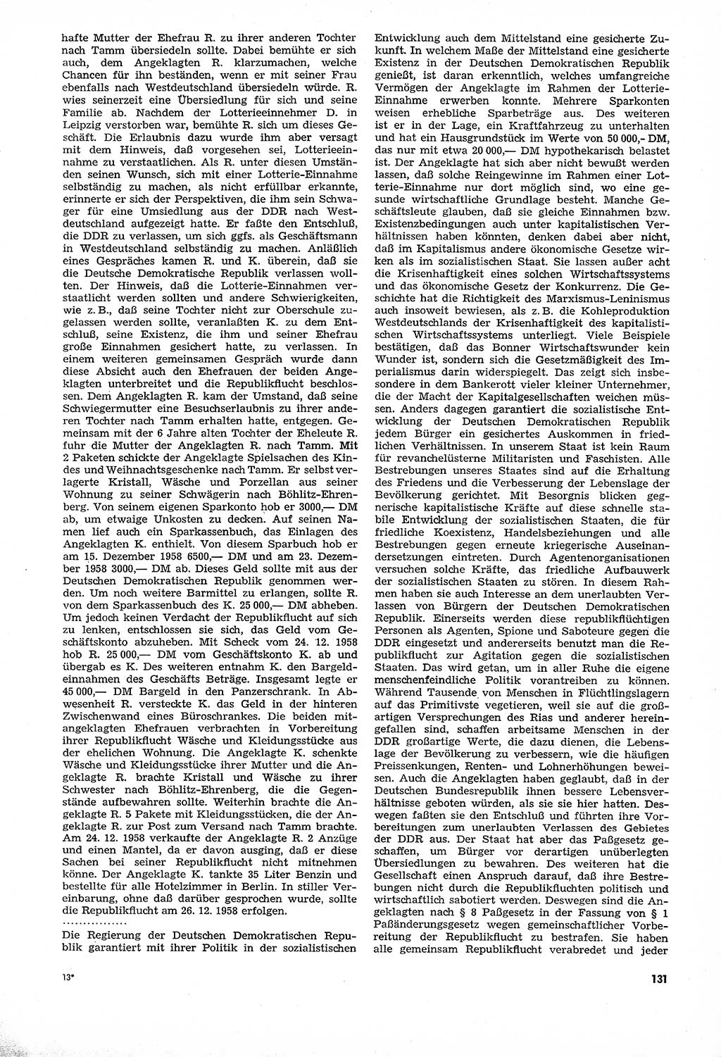 Unrecht als System, Dokumente über planmäßige Rechtsverletzungen in der Sowjetzone Deutschlands, zusammengestellt vom Untersuchungsausschuß Freiheitlicher Juristen (UFJ), Teil Ⅳ 1958-1961, herausgegeben vom Bundesministerium für gesamtdeutsche Fragen, Bonn und Berlin 1962, Seite 131 (Unr. Syst. 1958-1961, S. 131)