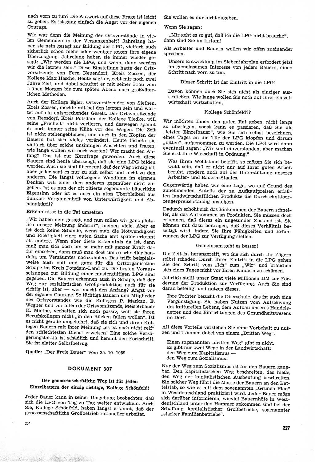 Unrecht als System, Dokumente über planmäßige Rechtsverletzungen in der Sowjetzone Deutschlands, zusammengestellt vom Untersuchungsausschuß Freiheitlicher Juristen (UFJ), Teil Ⅳ 1958-1961, herausgegeben vom Bundesministerium für gesamtdeutsche Fragen, Bonn und Berlin 1962, Seite 227 (Unr. Syst. 1958-1961, S. 227)