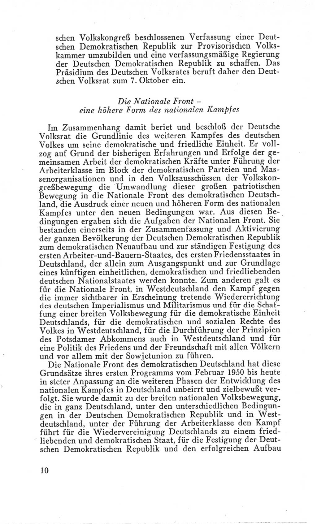 Handbuch der Volkskammer (VK) der Deutschen Demokratischen Republik (DDR), 3. Wahlperiode 1958-1963, Seite 10 (Hdb. VK. DDR 3. WP. 1958-1963, S. 10)