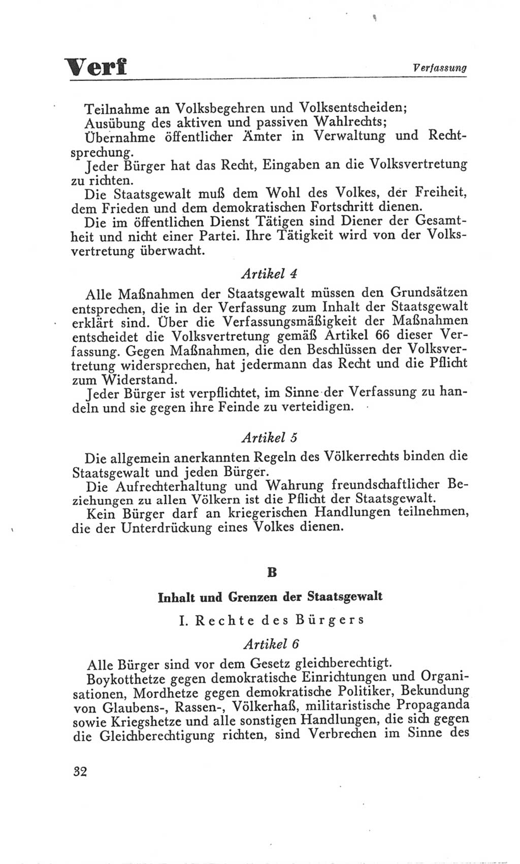 Handbuch der Volkskammer (VK) der Deutschen Demokratischen Republik (DDR), 3. Wahlperiode 1958-1963, Seite 32 (Hdb. VK. DDR 3. WP. 1958-1963, S. 32)