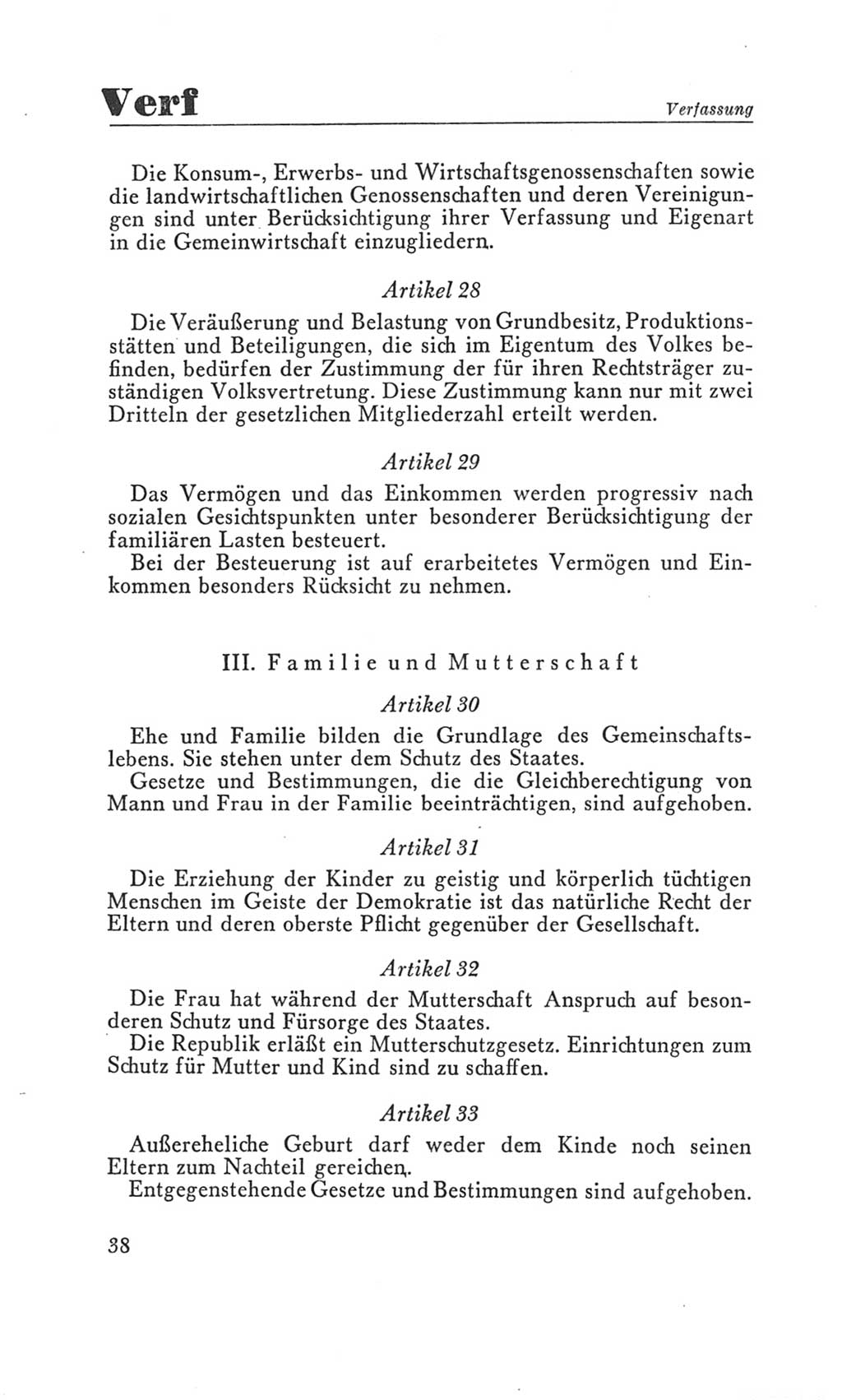 Handbuch der Volkskammer (VK) der Deutschen Demokratischen Republik (DDR), 3. Wahlperiode 1958-1963, Seite 38 (Hdb. VK. DDR 3. WP. 1958-1963, S. 38)