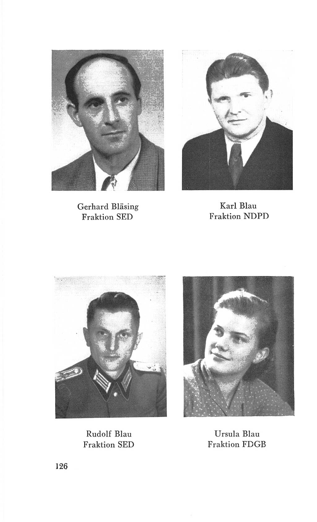 Handbuch der Volkskammer (VK) der Deutschen Demokratischen Republik (DDR), 3. Wahlperiode 1958-1963, Seite 126 (Hdb. VK. DDR 3. WP. 1958-1963, S. 126)